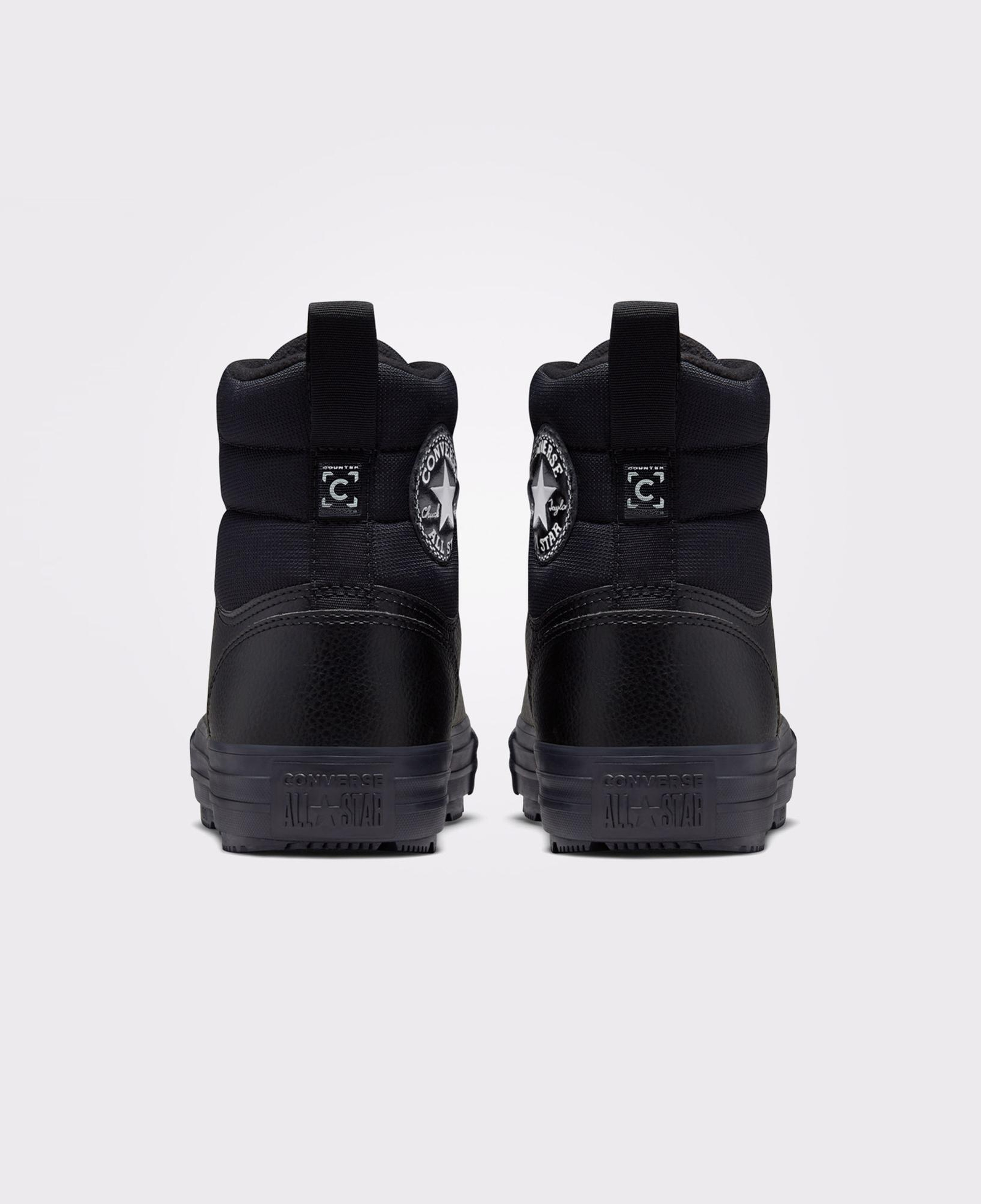 Converse Chuck Taylor All Star Faux Siyah Deri Berkshire Bot