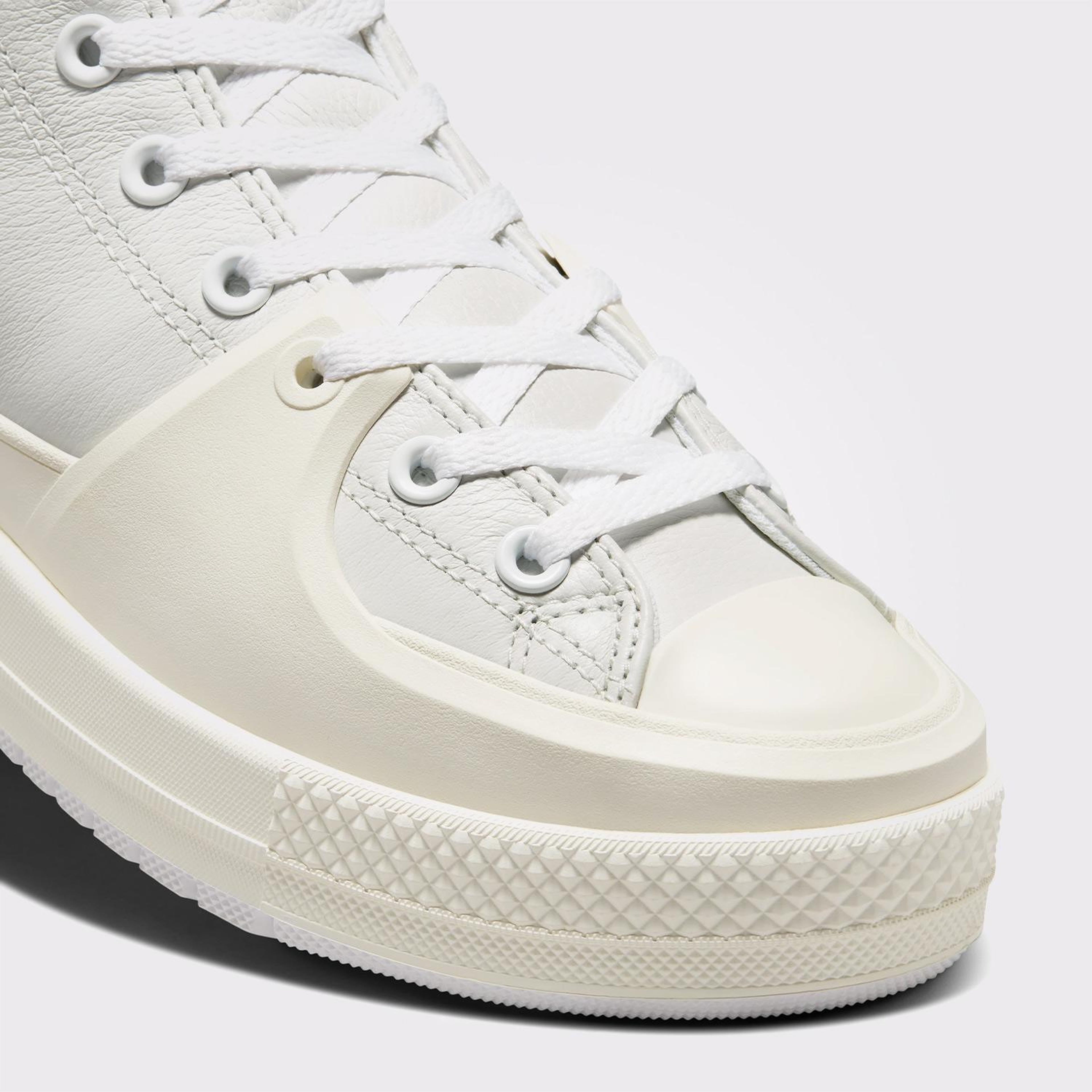 Converse Chuck Taylor All Star Construct Unisex Beyaz Deri Sneaker