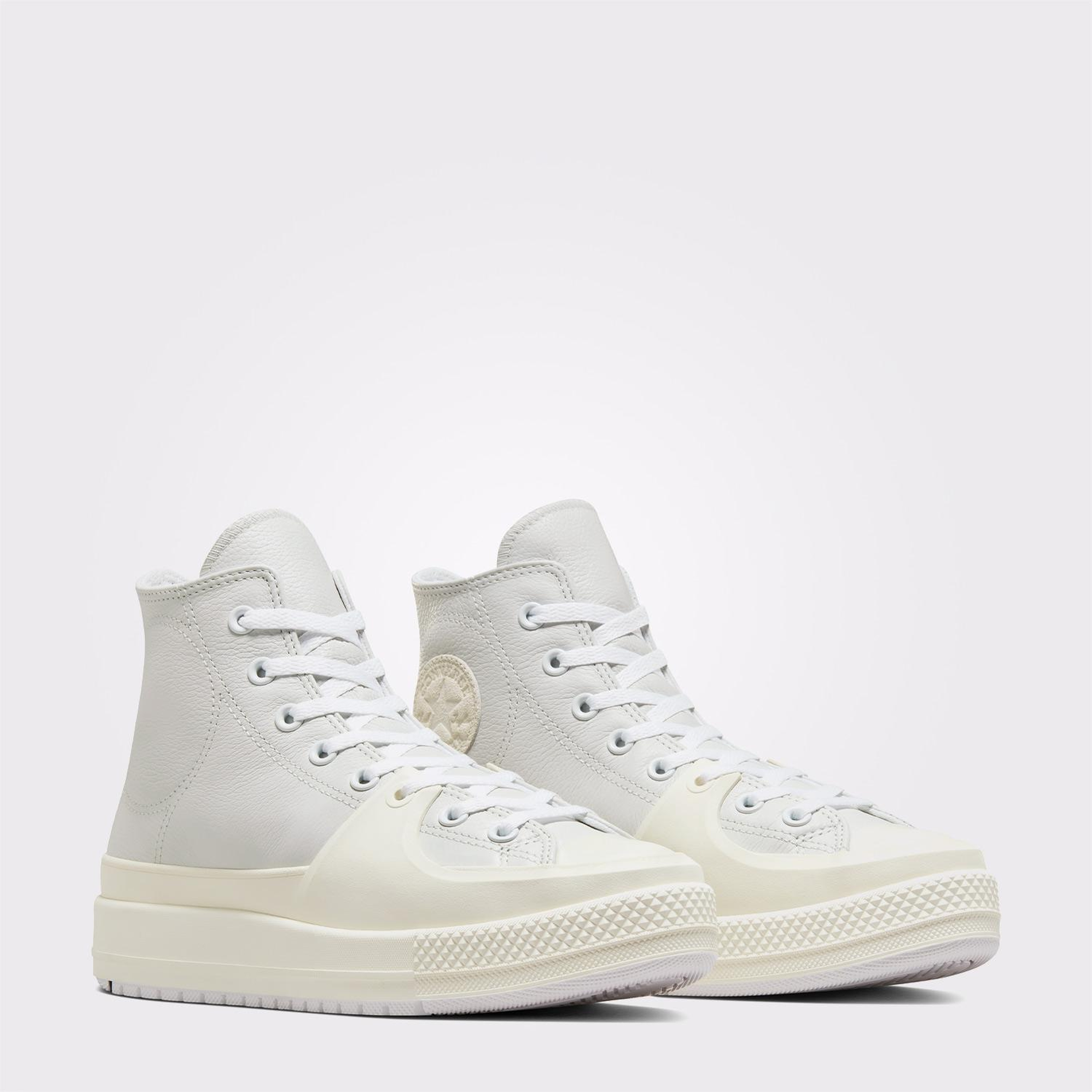Converse Chuck Taylor All Star Construct Unisex Beyaz Deri Sneaker