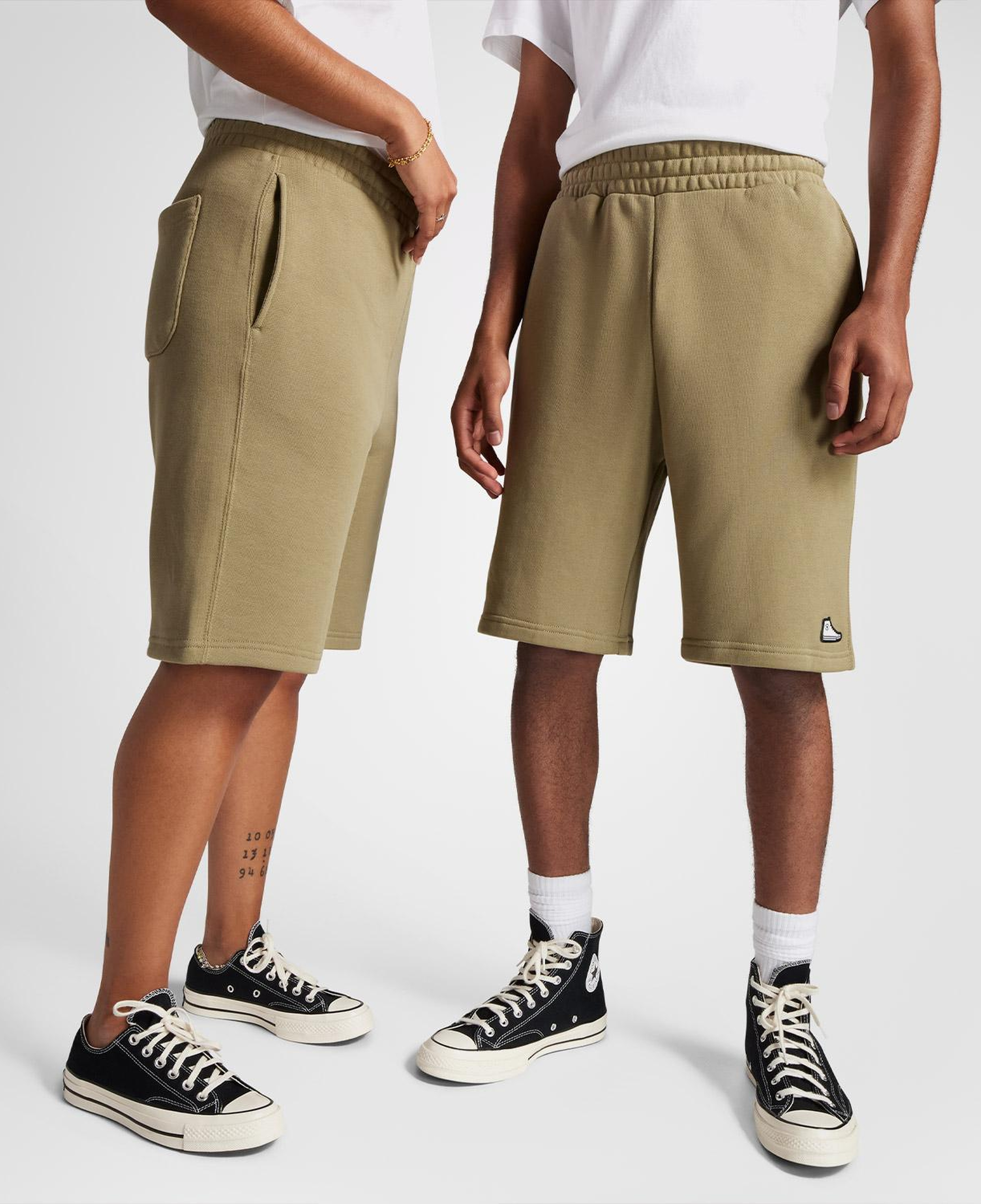 Converse Go To Loose Fit Unisex Haki Şort