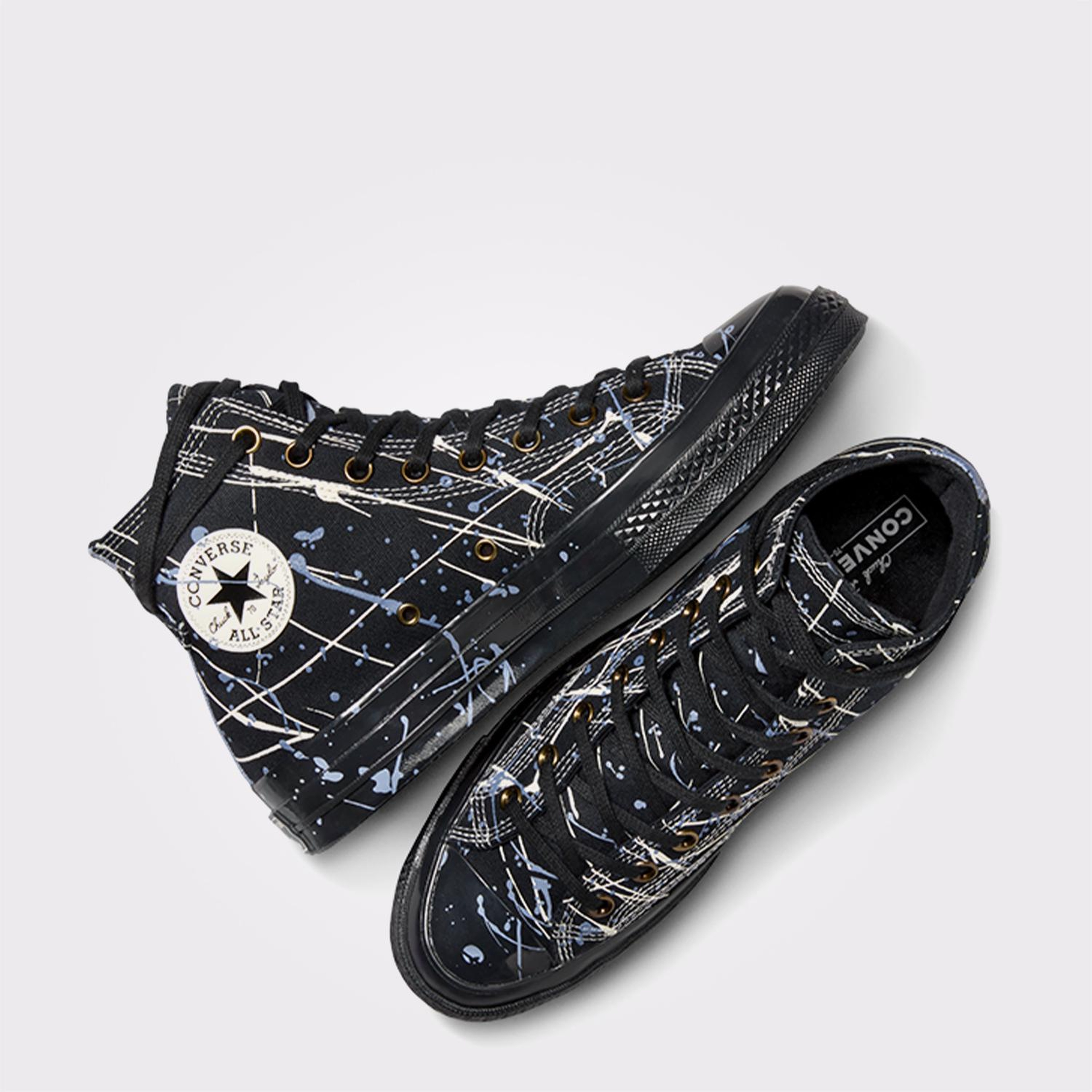 Converse Chuck 70 Paint Splatter Unisex Siyah Sneaker