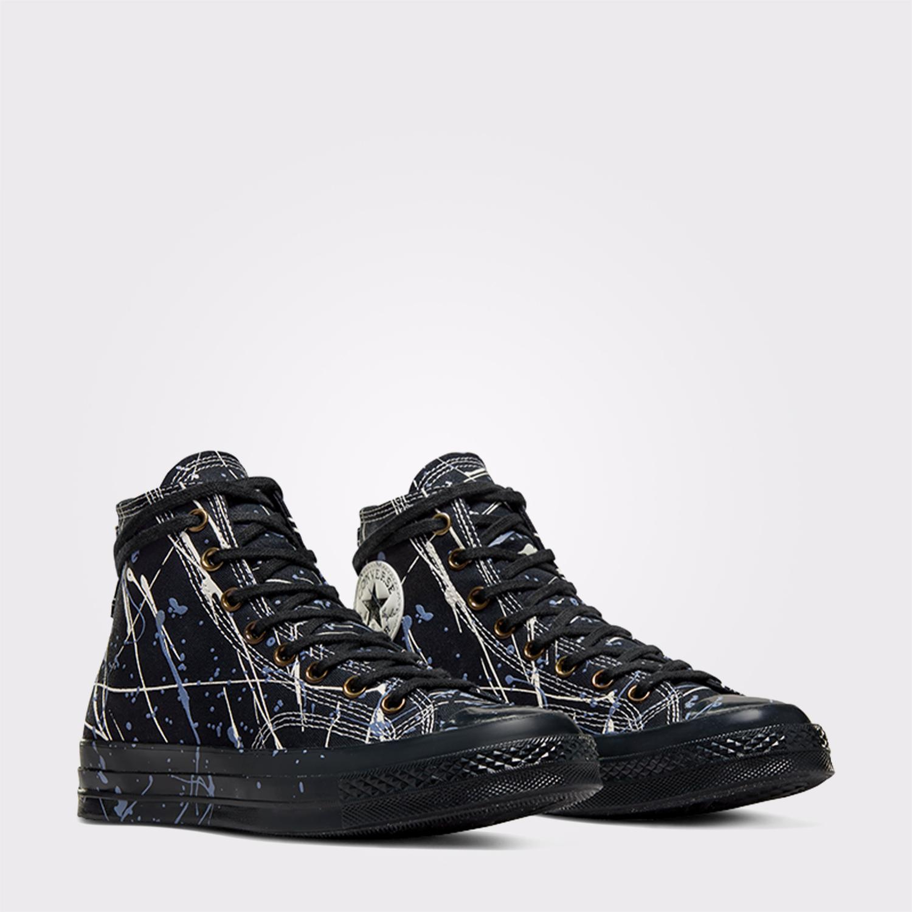 Converse Chuck 70 Paint Splatter Unisex Siyah Sneaker