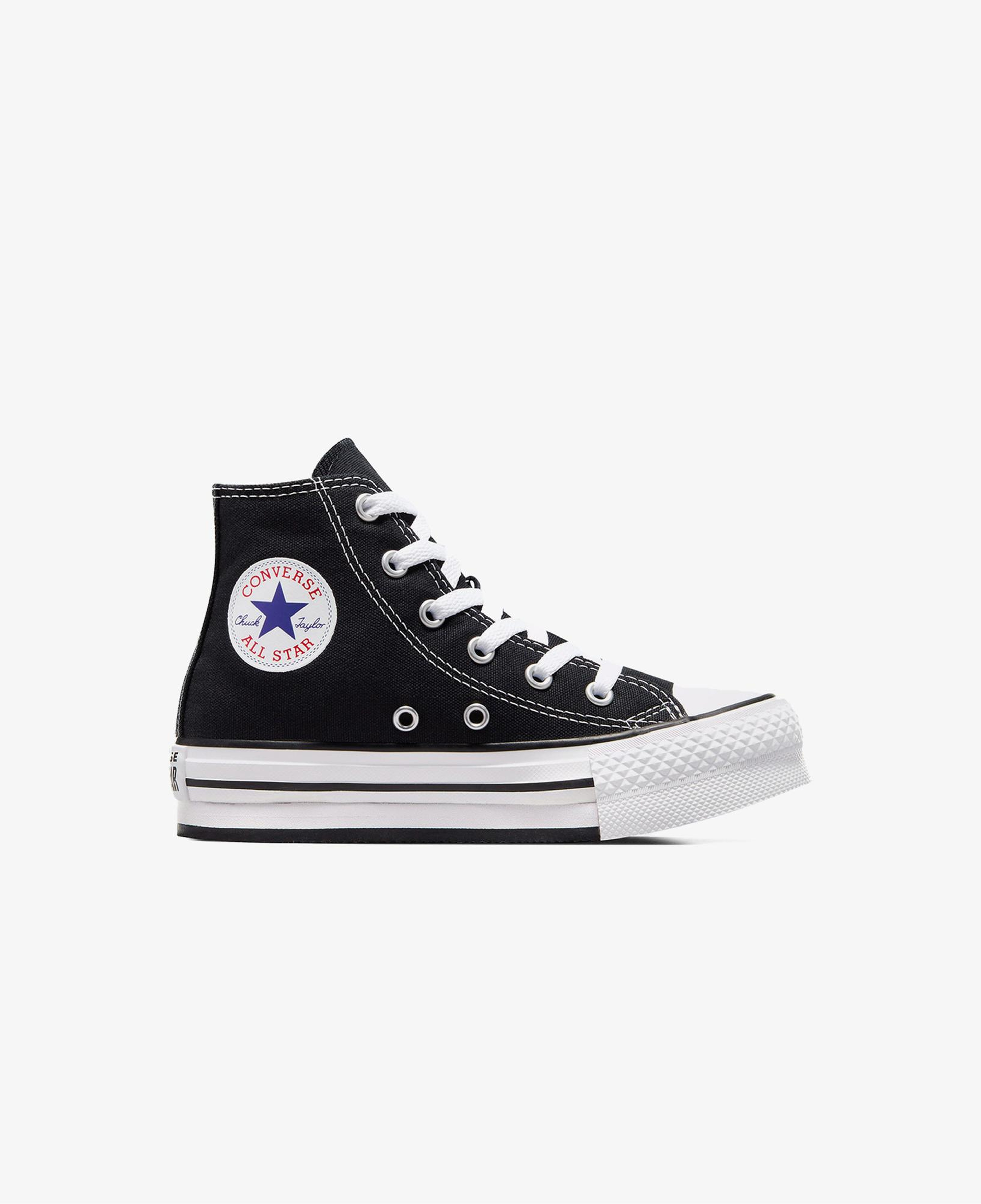 Converse Chuck Taylor All Star Eva Lift Çocuk Siyah Platform Sneaker
