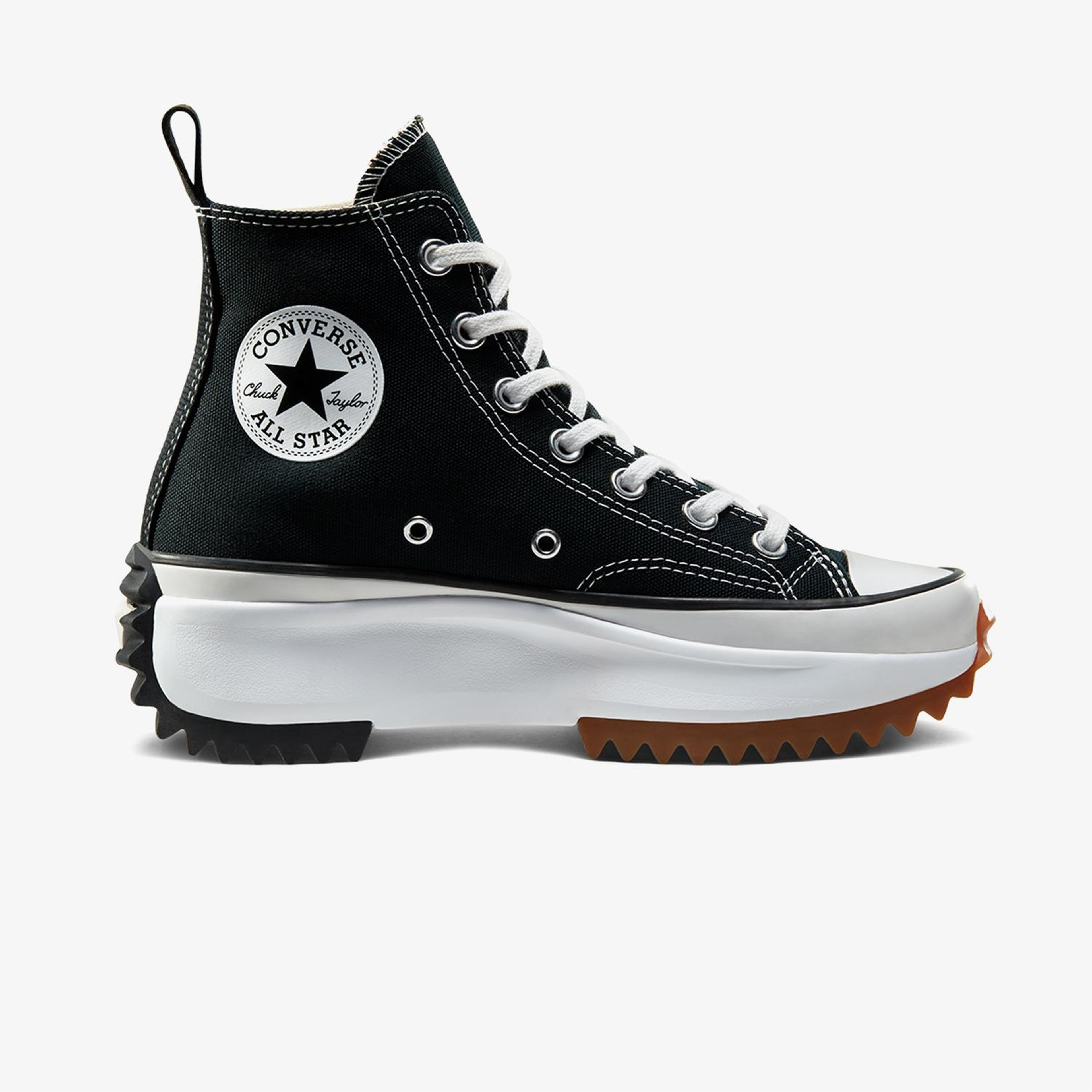 Converse Run Star Hike Unisex Siyah Platform Sneaker