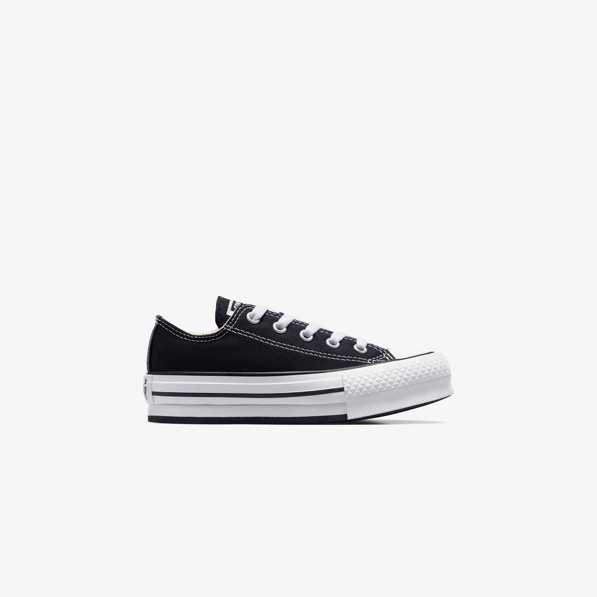 Converse Chuck Taylor All Star Eva Lift Çocuk Siyah Platform Sneaker