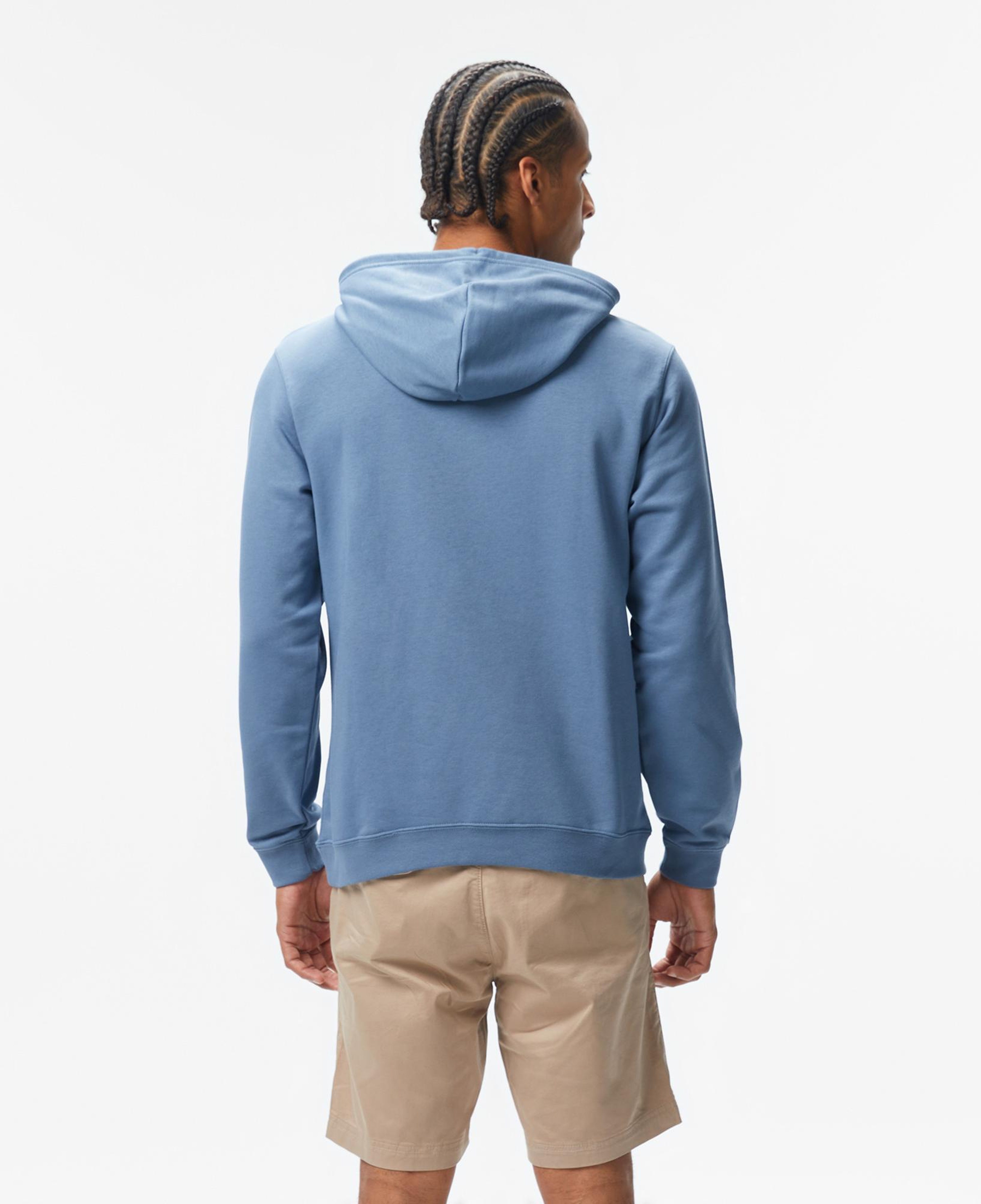 Converse Go-To Unisex Kapüşonlu Mavi Hoodie