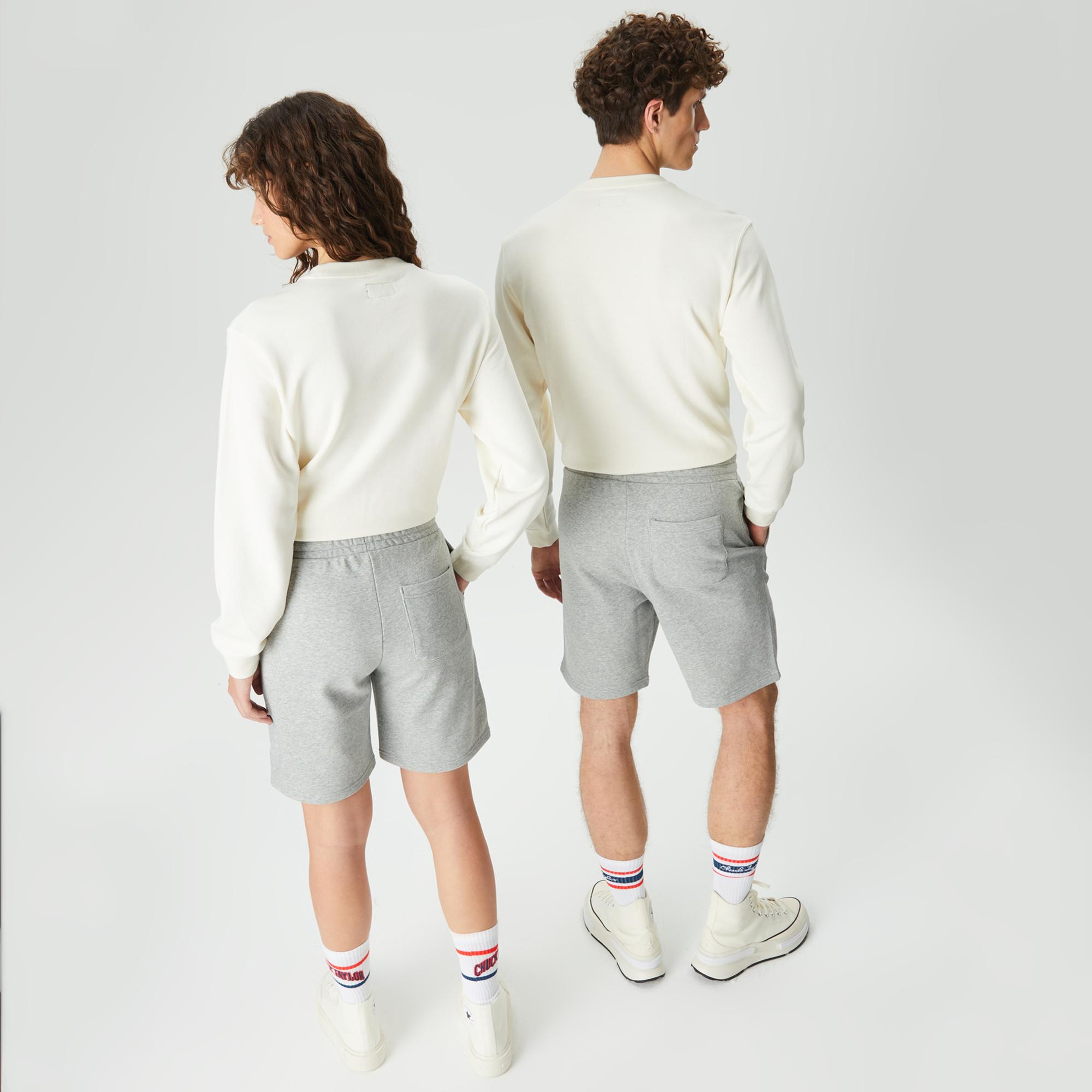 Converse Go-To Unisex Gri Şort