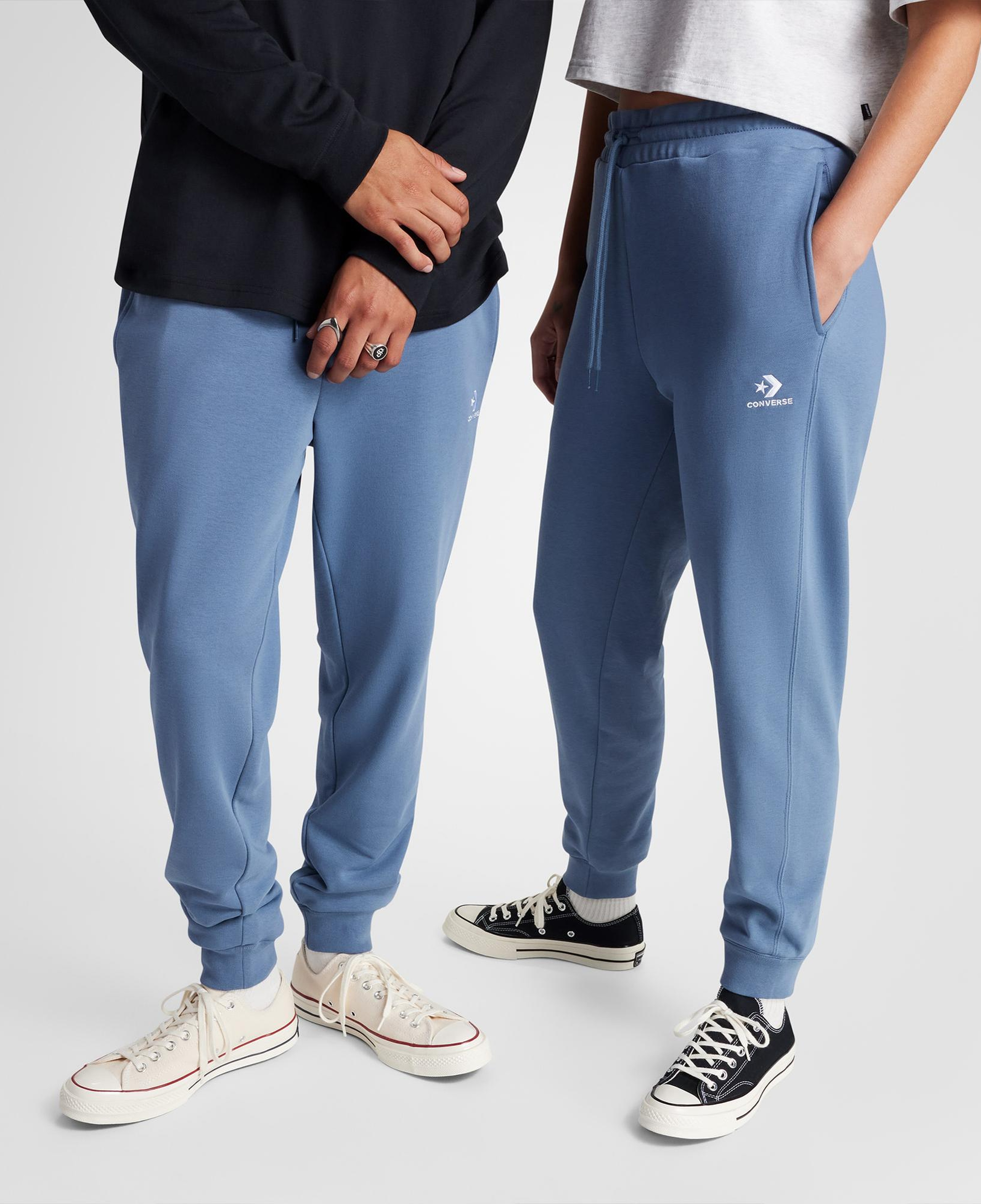 Converse Go-To Embroidered Star Chevron Unisex Mavi Eşofman Altı