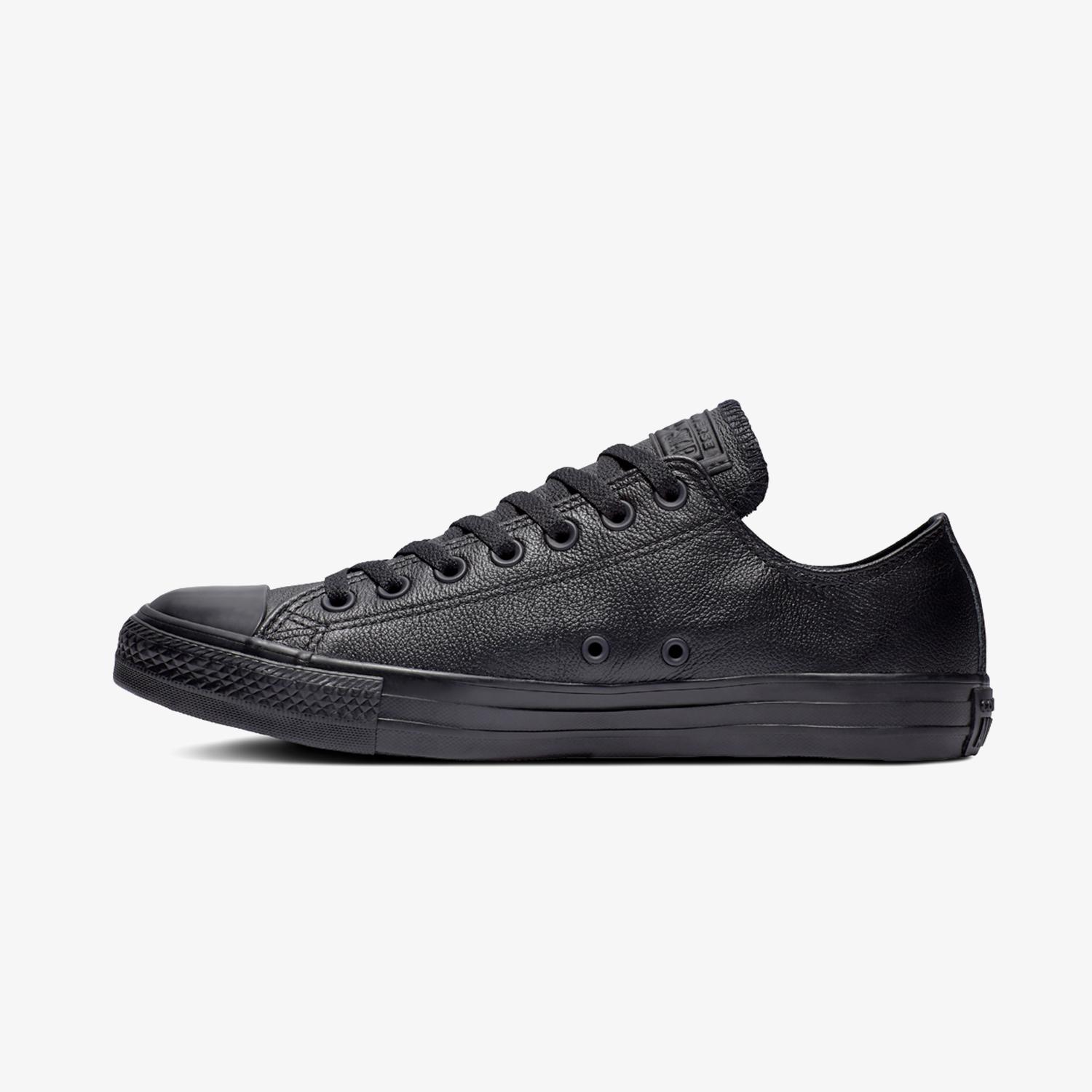 Converse Chuck Taylor All Star Tonal Unisex Siyah Deri Sneaker