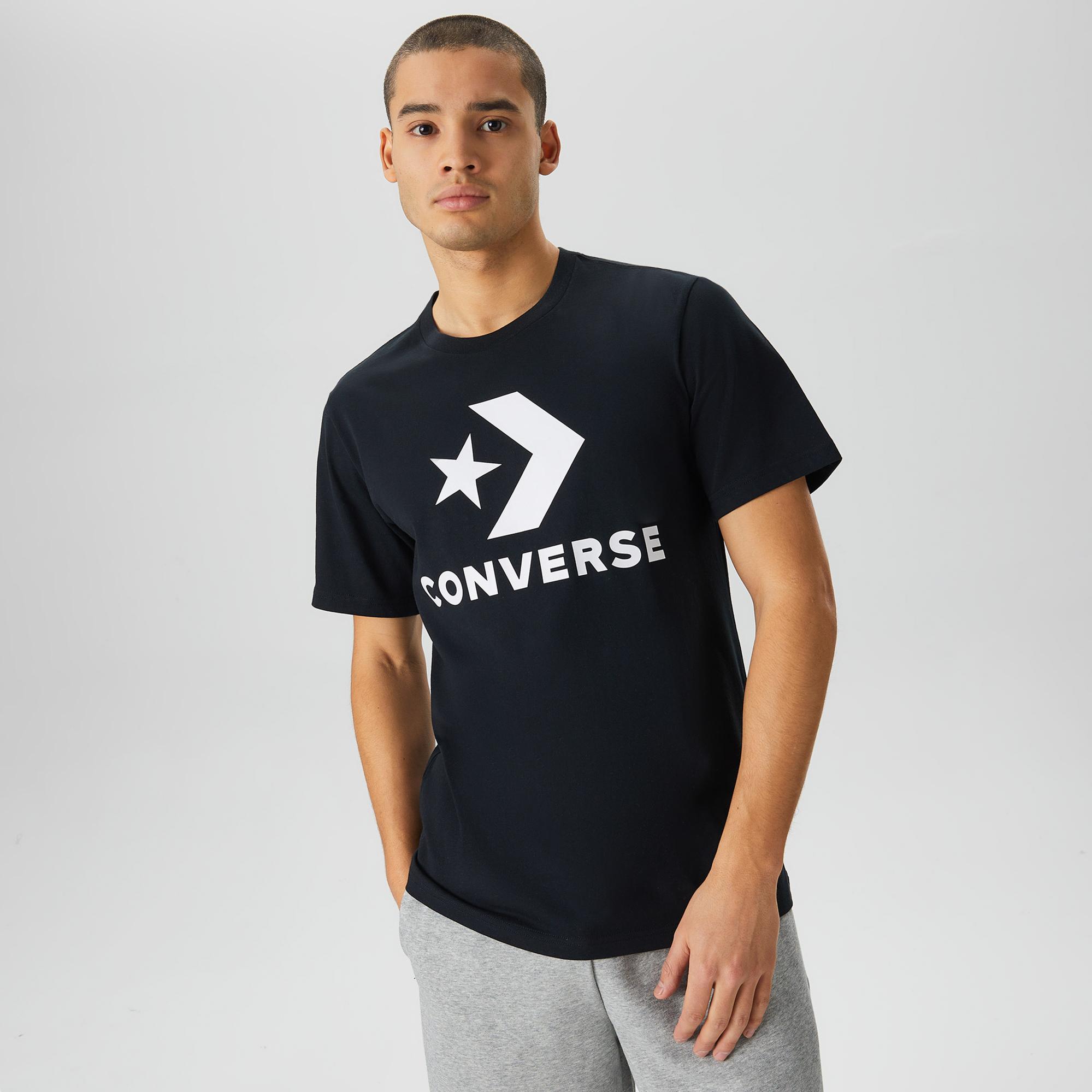 Converse Go-To Unisex Siyah T-Shirt