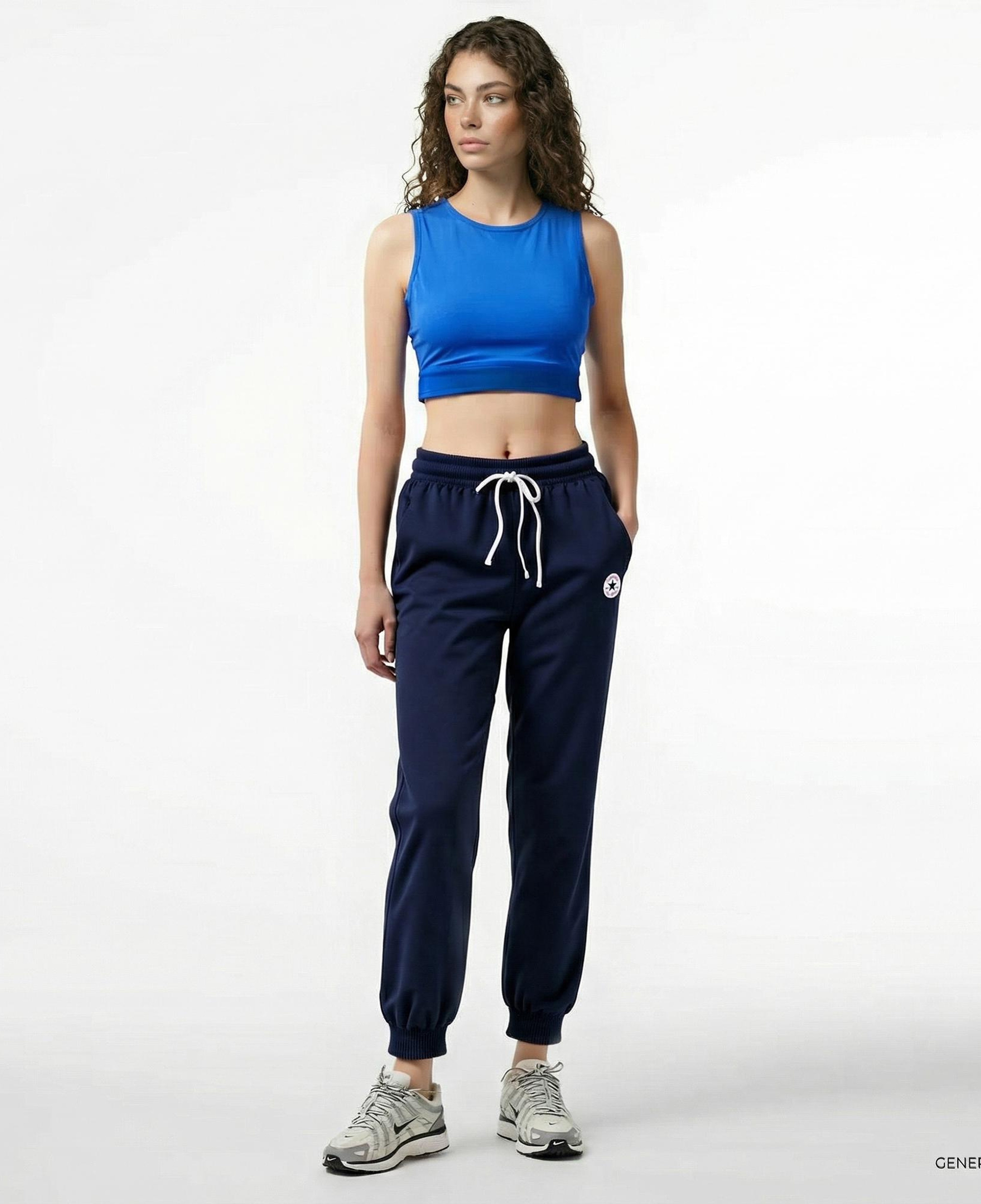 Converse Chuck Taylor Kadın Loose Fit Lacivert Eşofman Altı