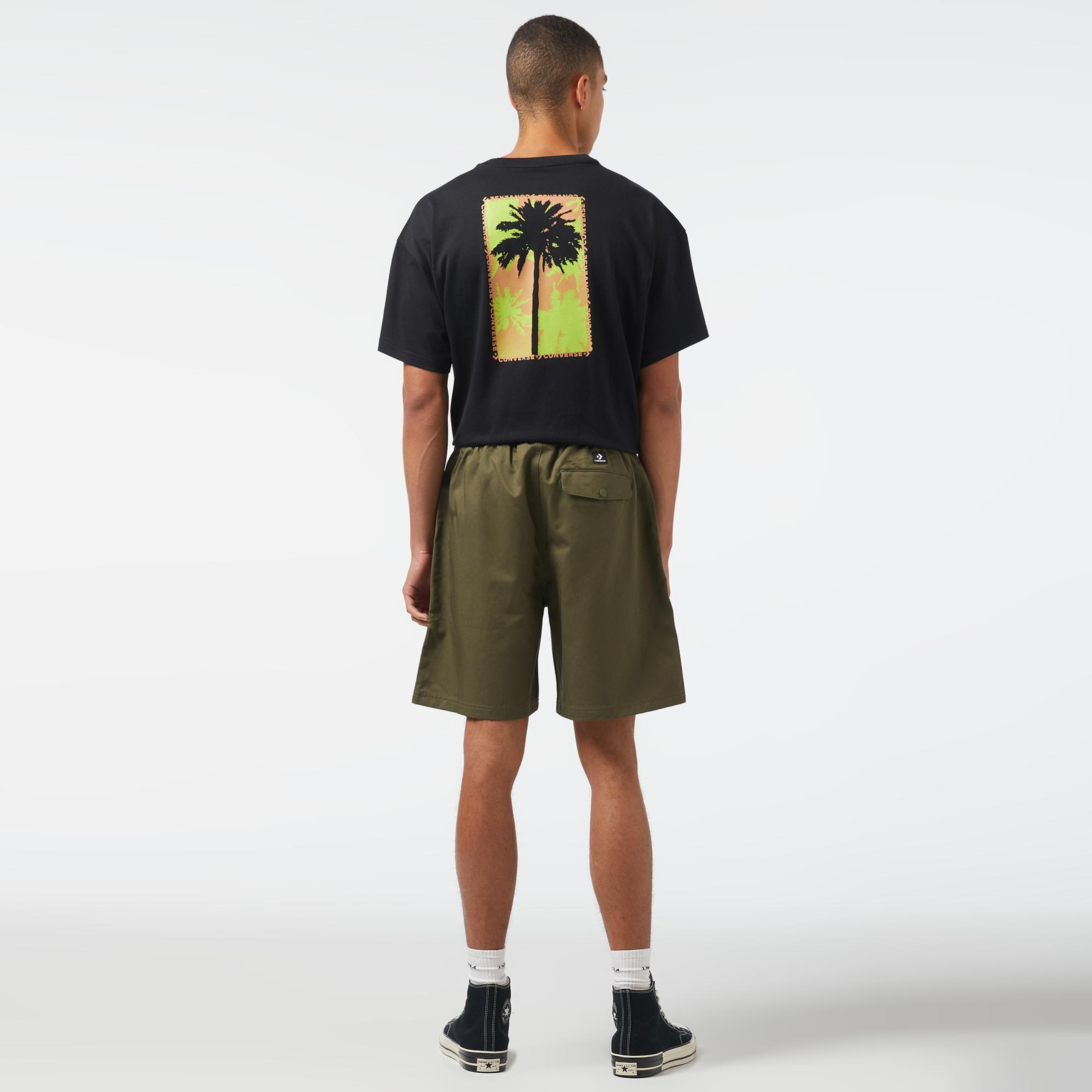 Converse Woven Erkek Haki Şort