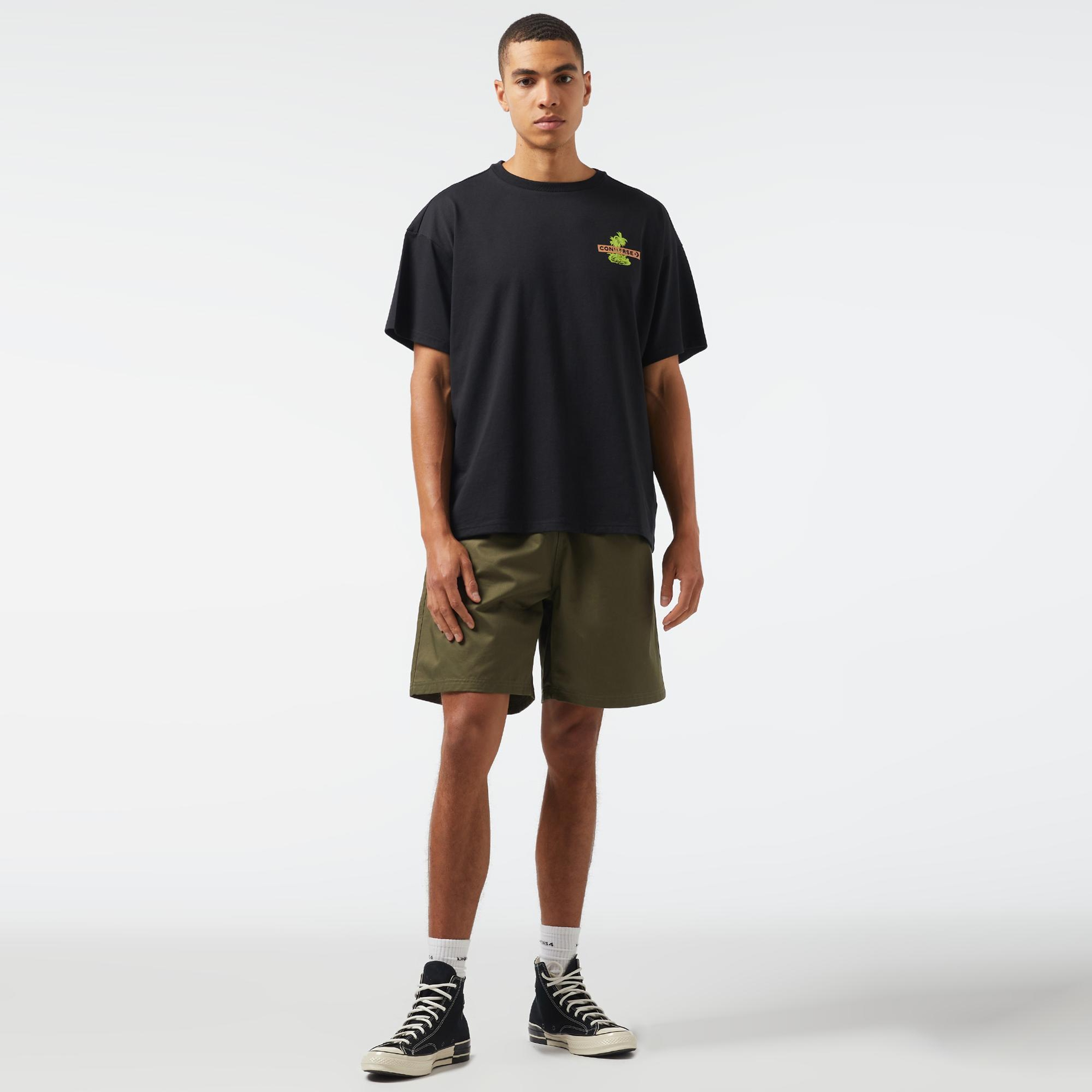 Converse Woven Erkek Haki Şort