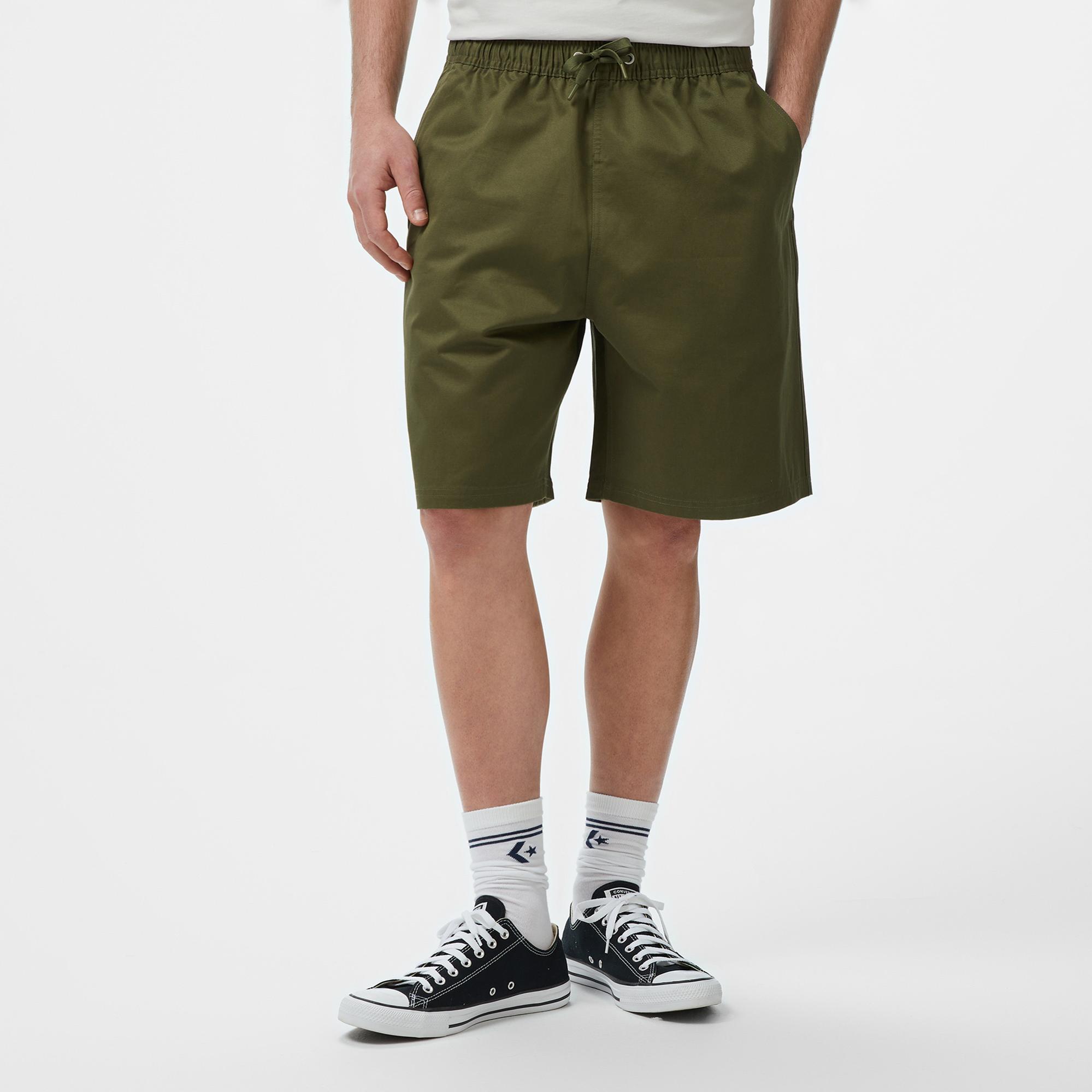 Converse Woven Erkek Haki Şort