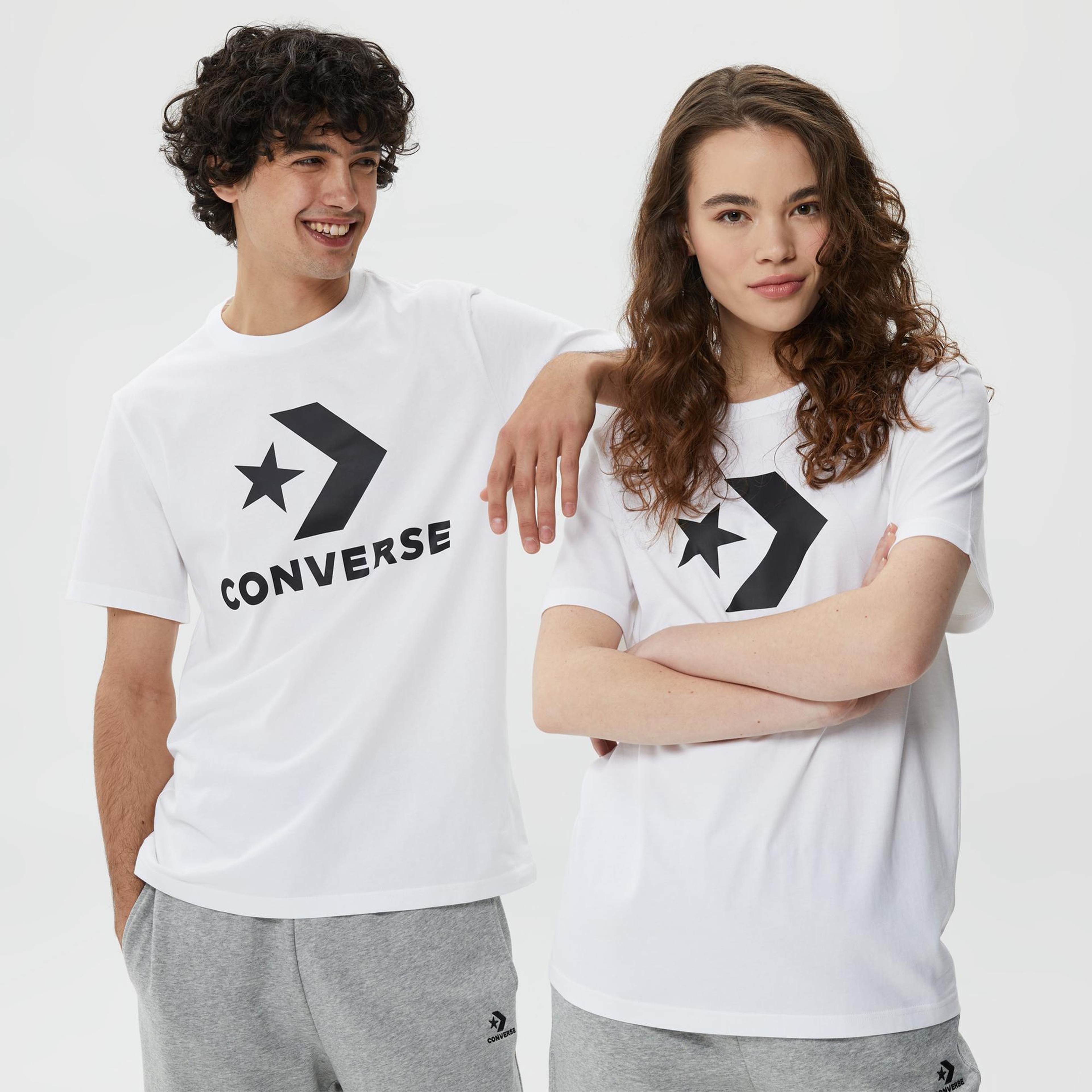 Converse Go-To Unisex Beyaz T-Shirt