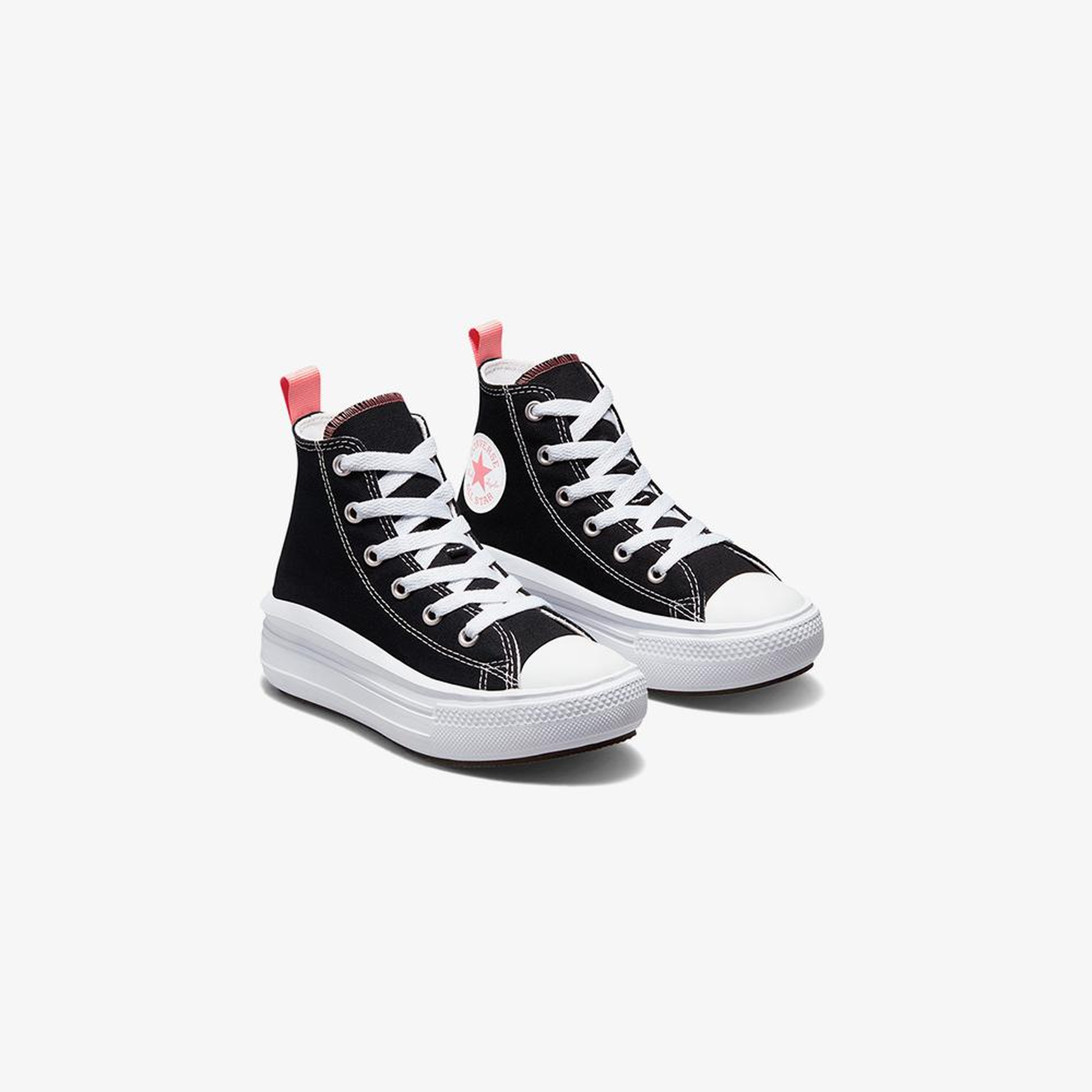 Converse Chuck Taylor All Star Move Çocuk Siyah Platform Sneaker