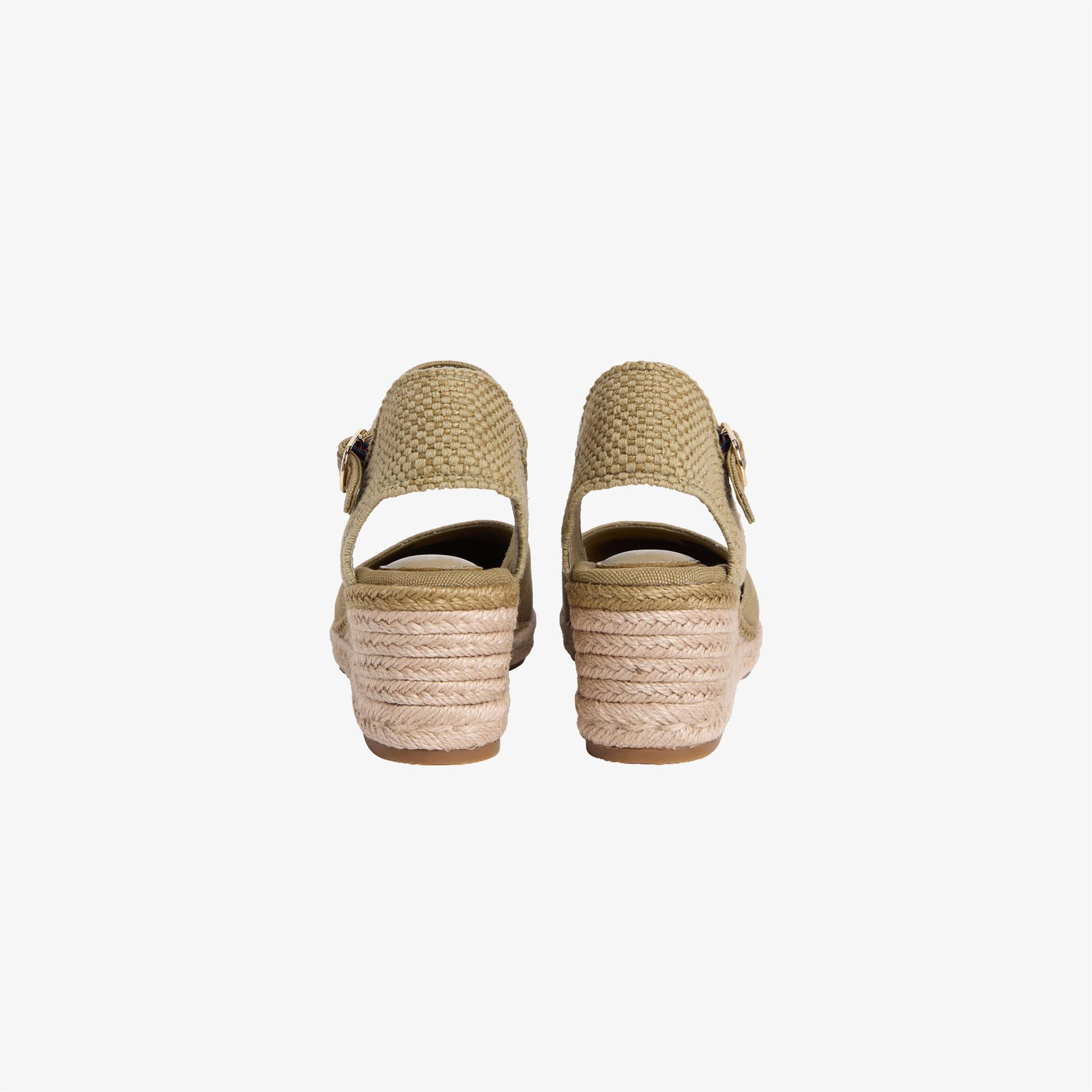 Tommy Hilfiger Eileen Kadın Haki Espadril