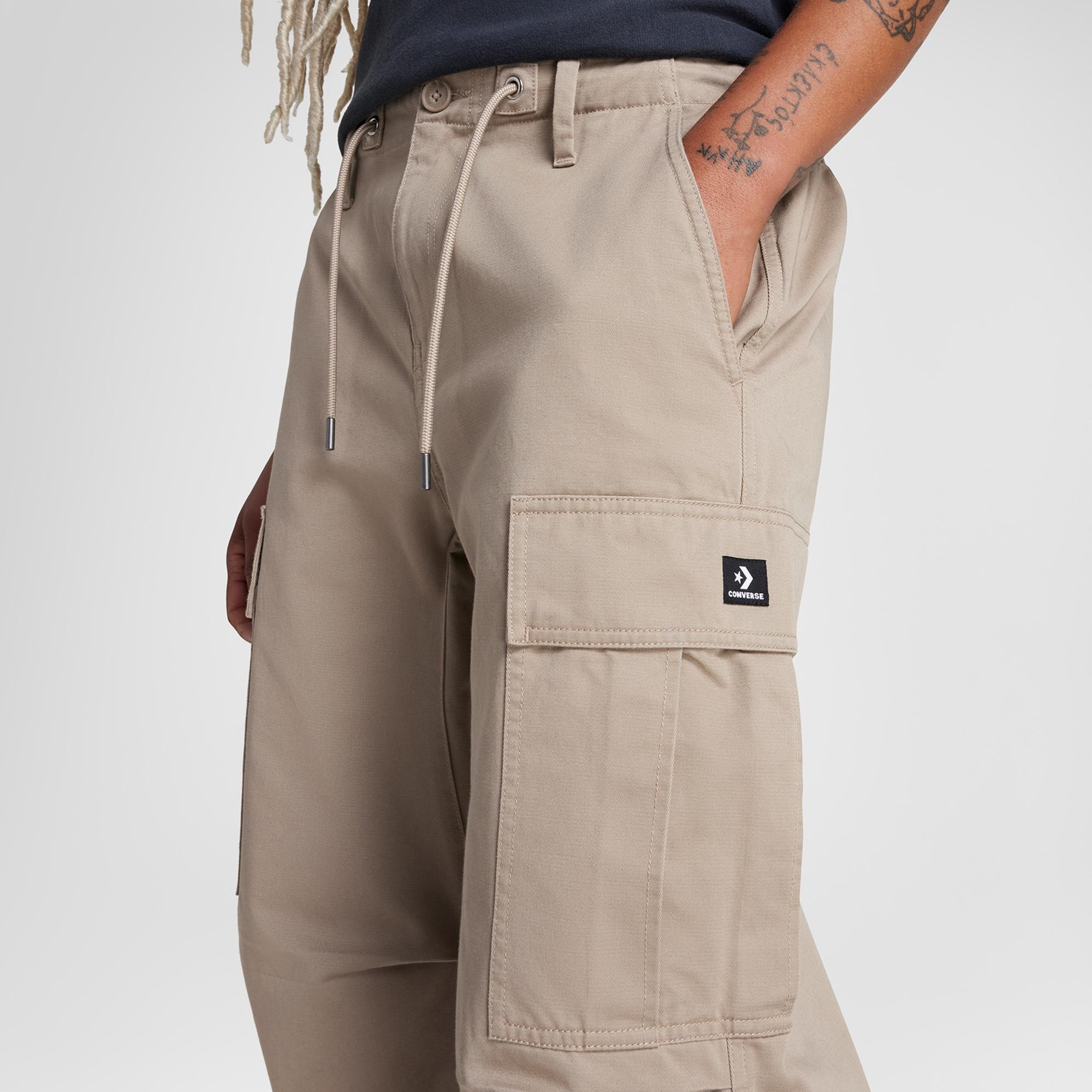 Converse Cargo Kadın Kahverengi Pantolon