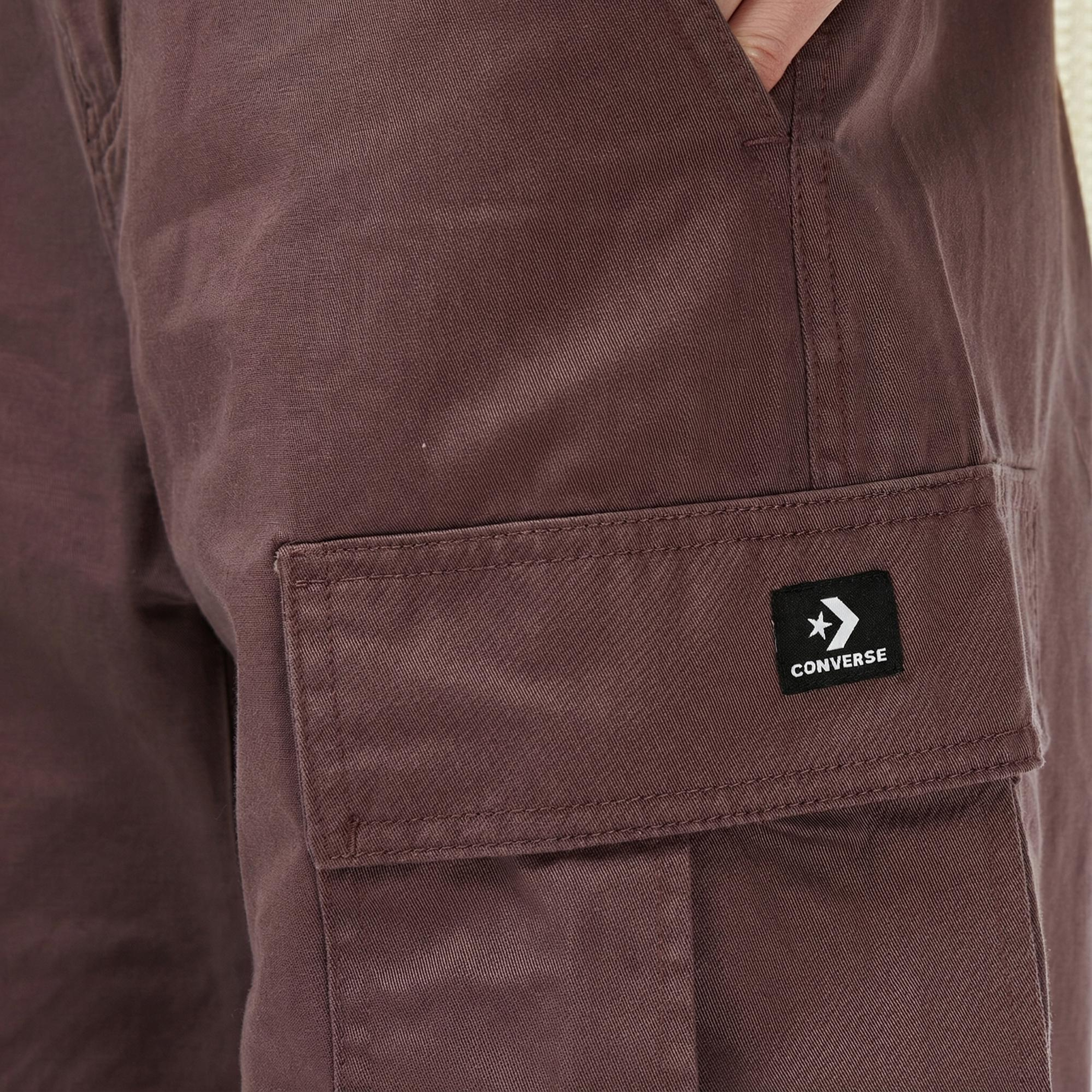 Converse Cargo Kadın Bordo Pantolon