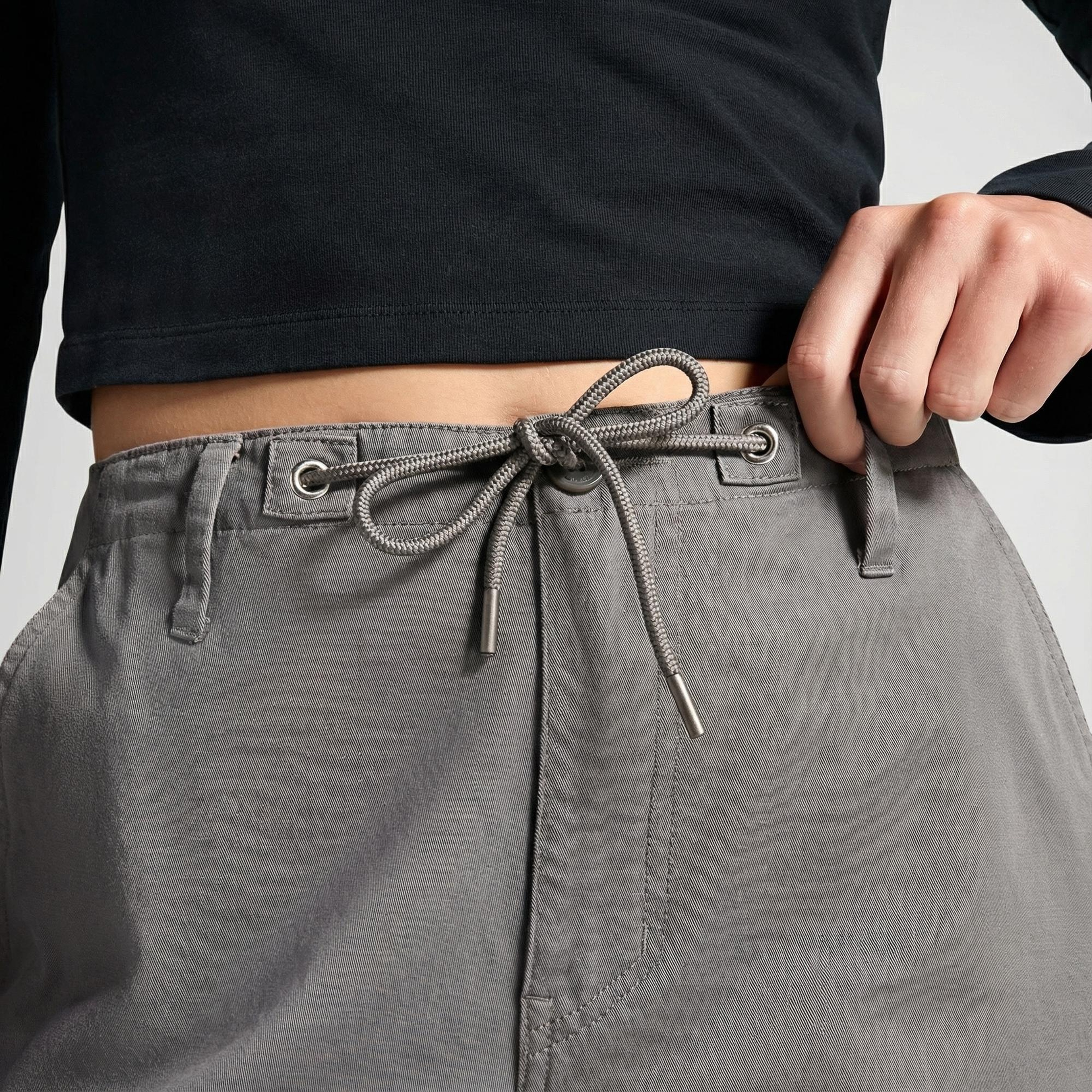 Converse Cargo Kadın Gri Pantolon