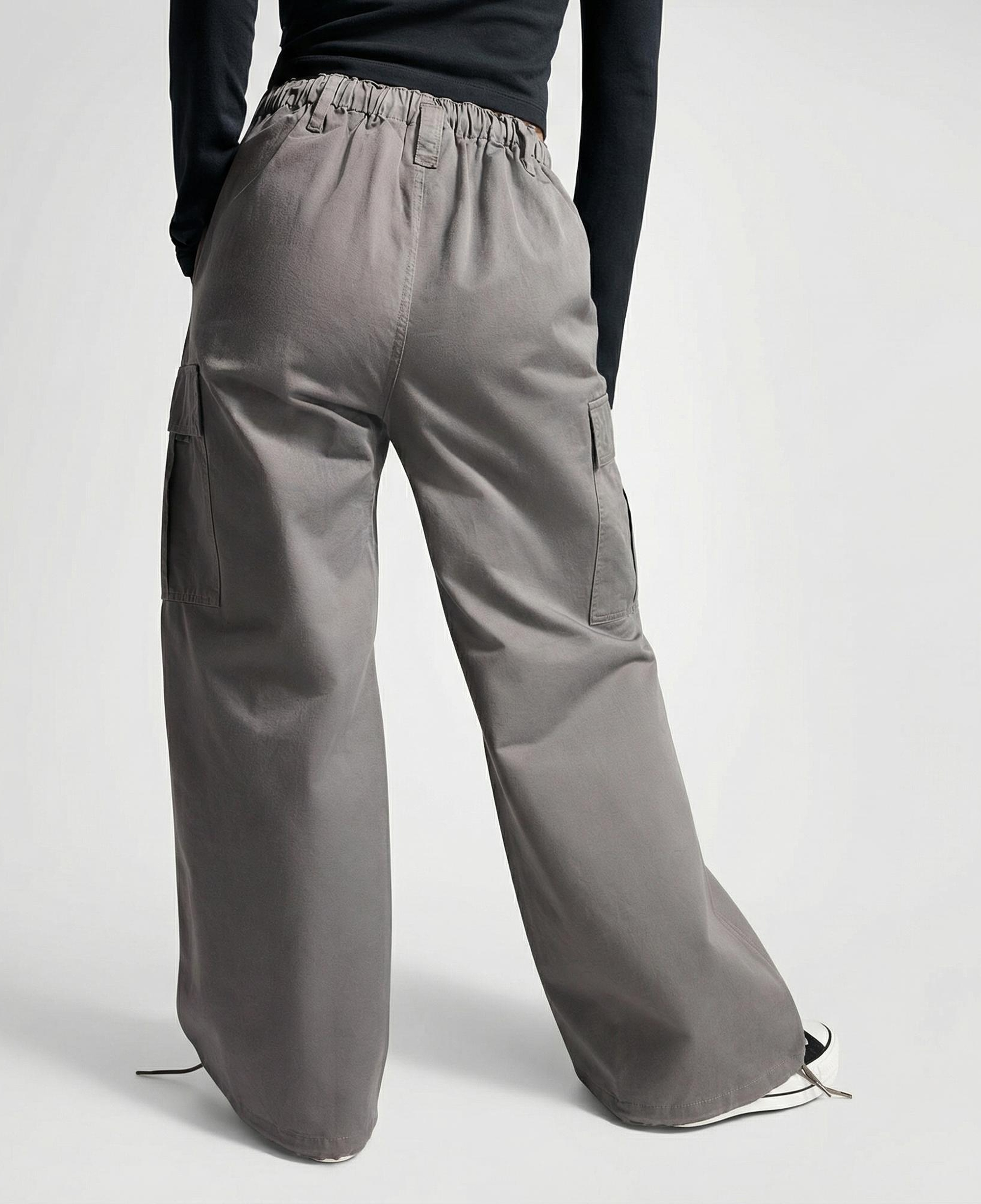 Converse Cargo Kadın Gri Pantolon