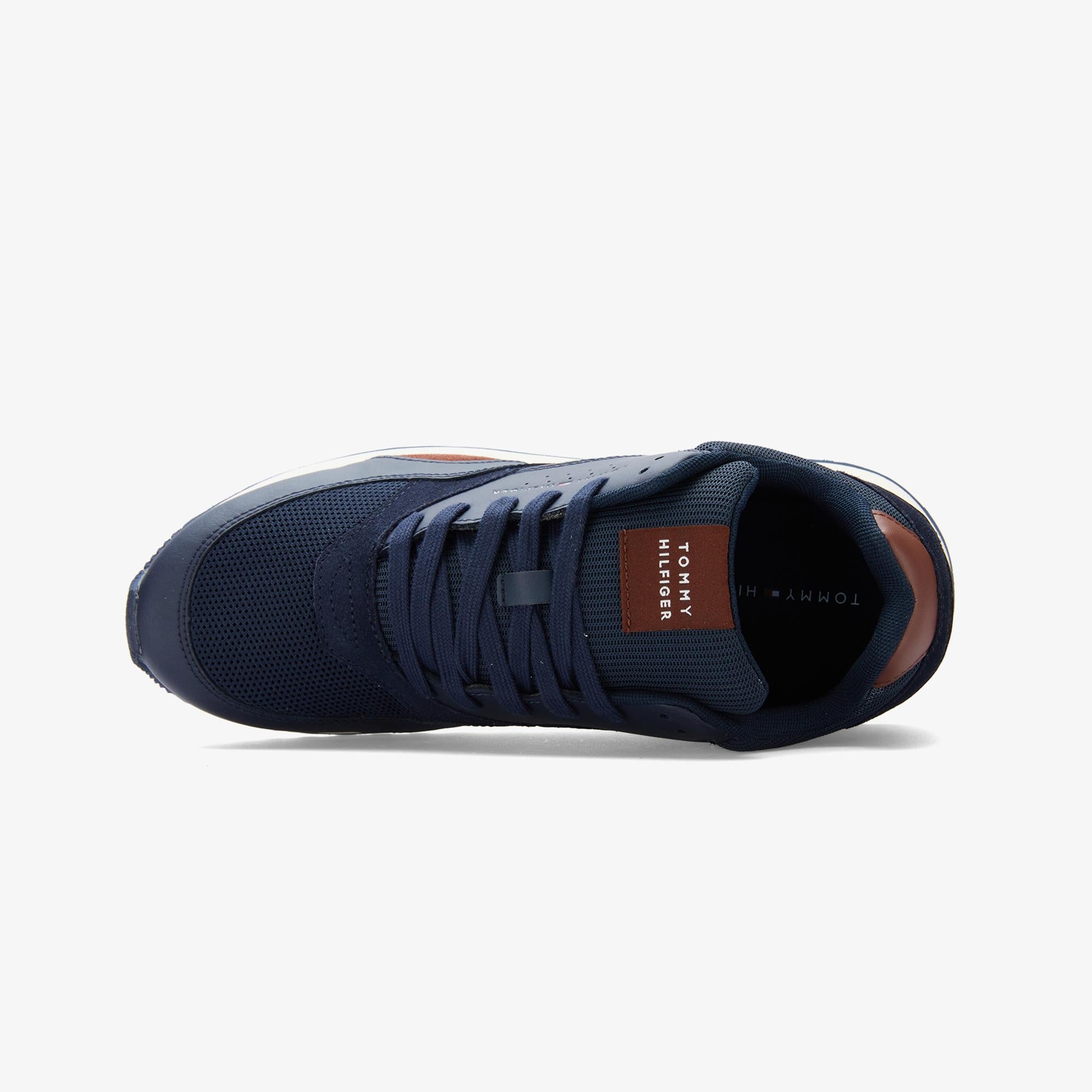 Tommy Hilfiger New Runner Eva Mix Erkek Lacivert Sneaker