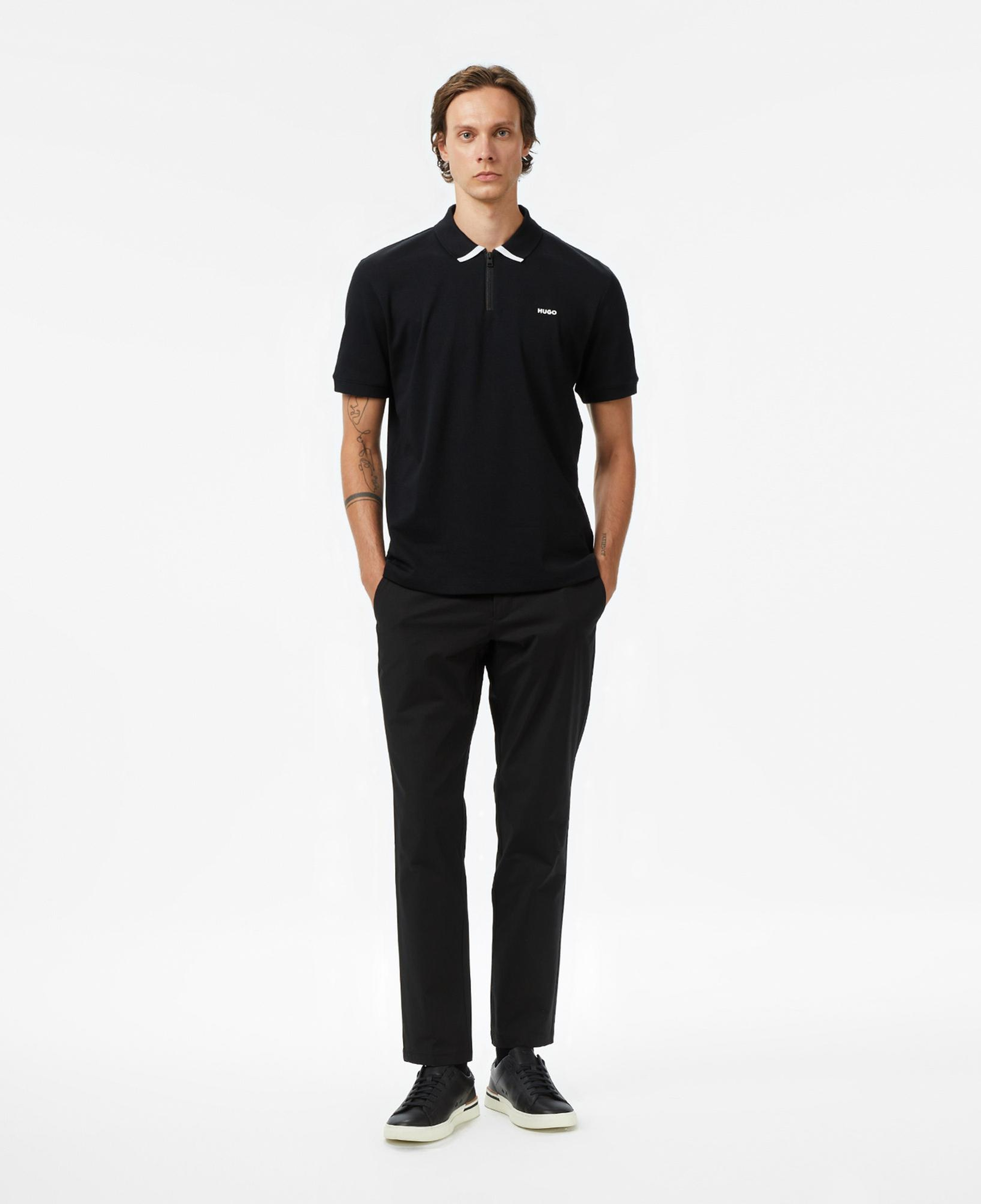 Hugo Dalomino Erkek Siyah Polo