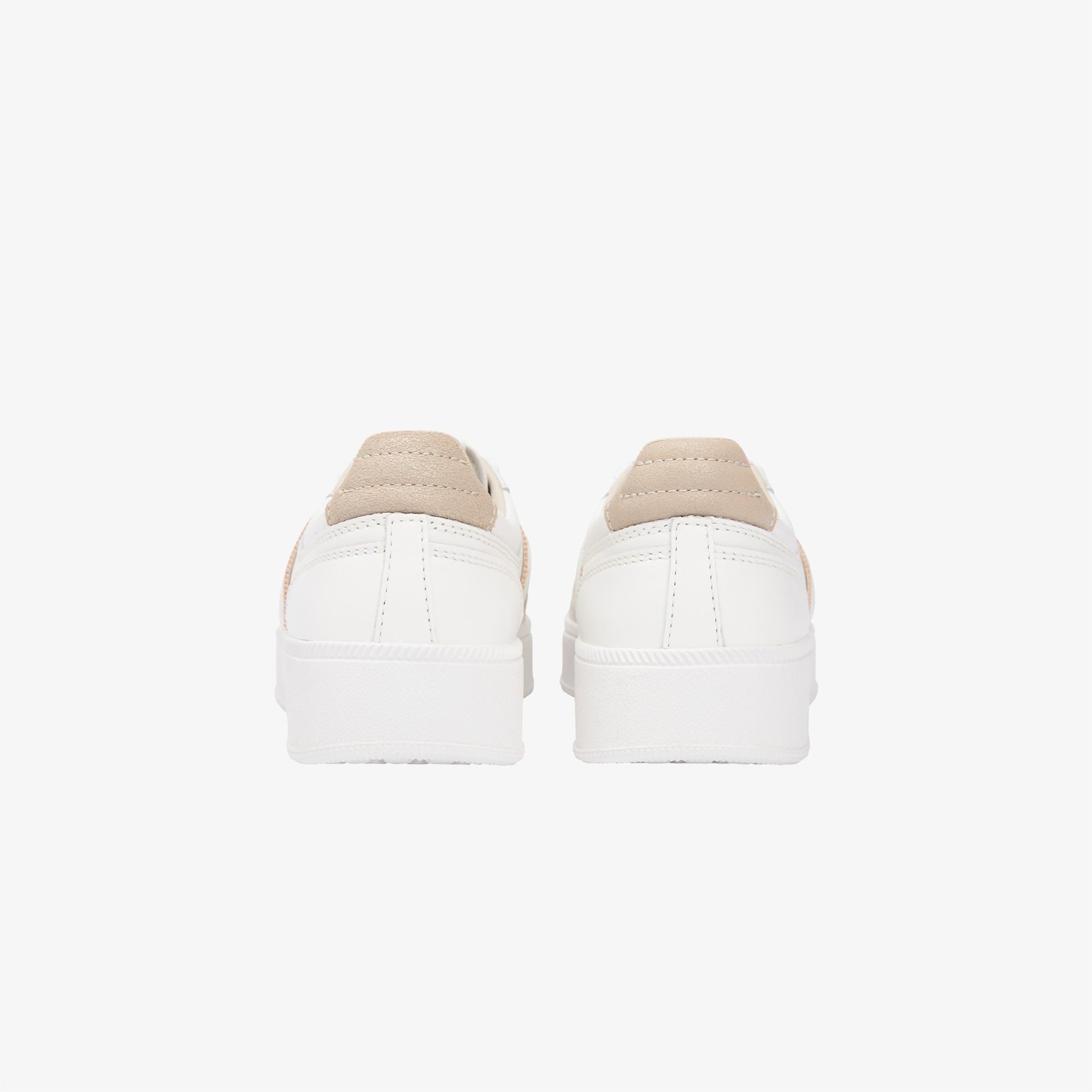 Tommy Hilfiger The Greenwich Edge Kadın Bej Sneaker