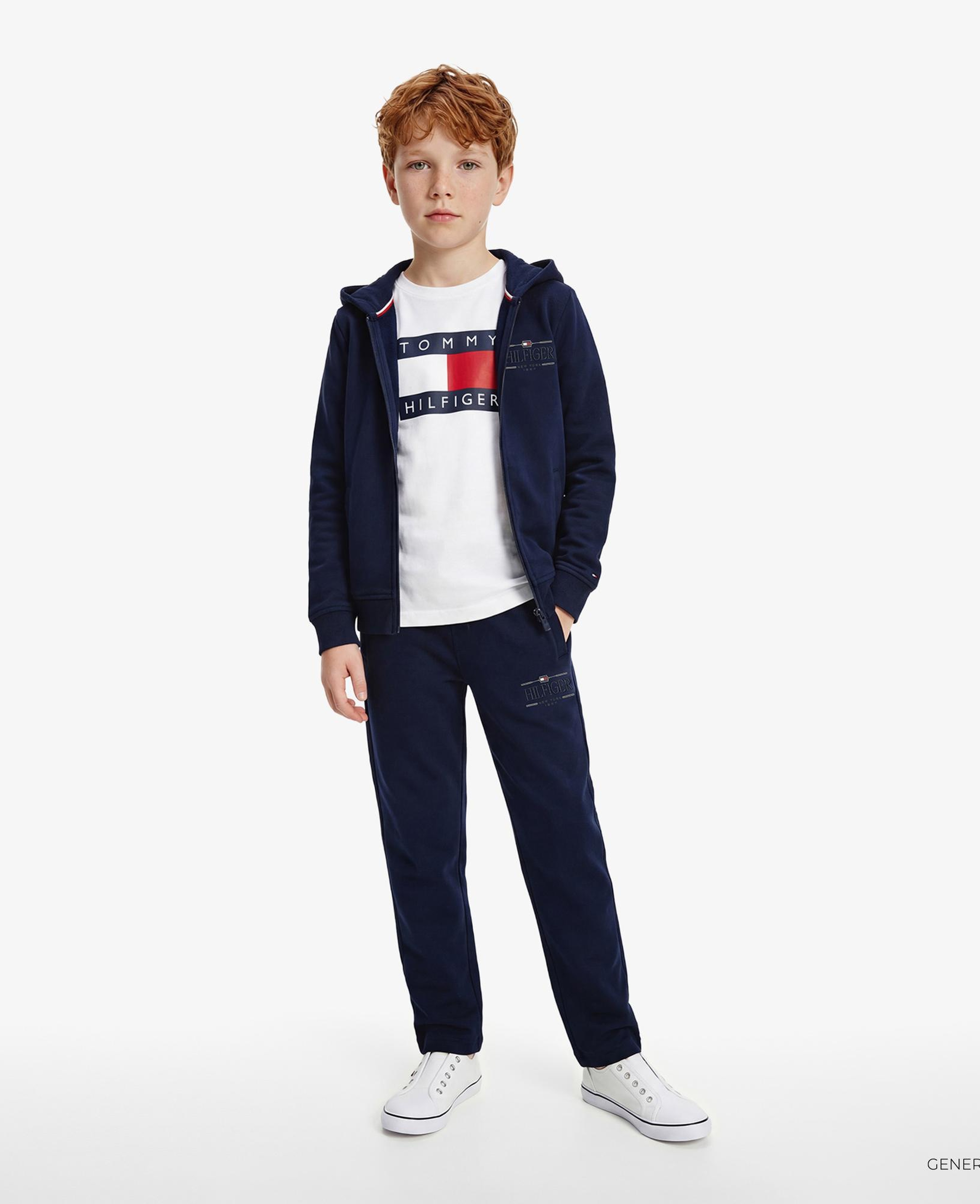 Tommy Hilfiger Icons Çocuk Lacivert Eşofman Üstü