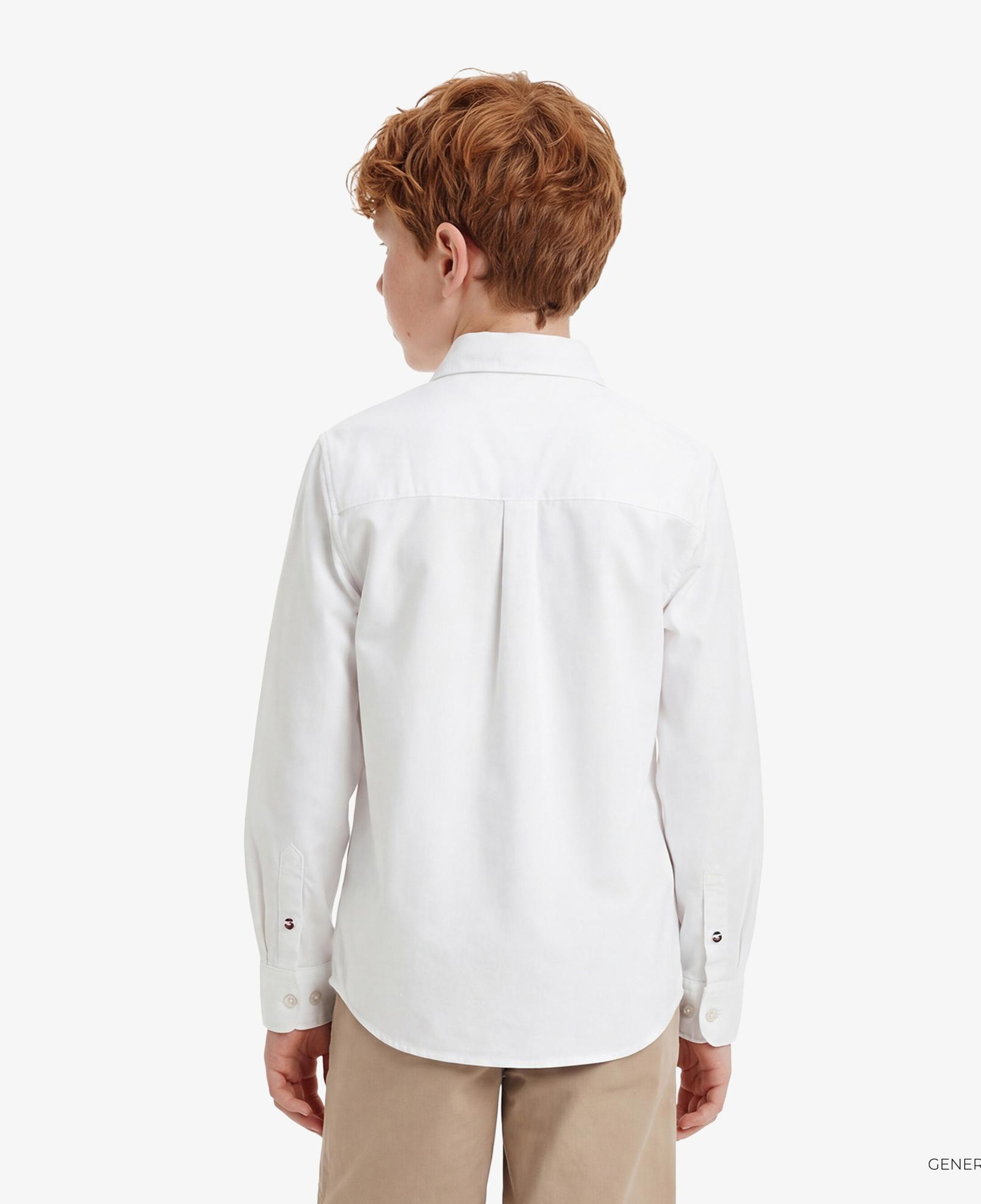 Tommy Hilfiger Essentials Çocuk Beyaz Gömlek