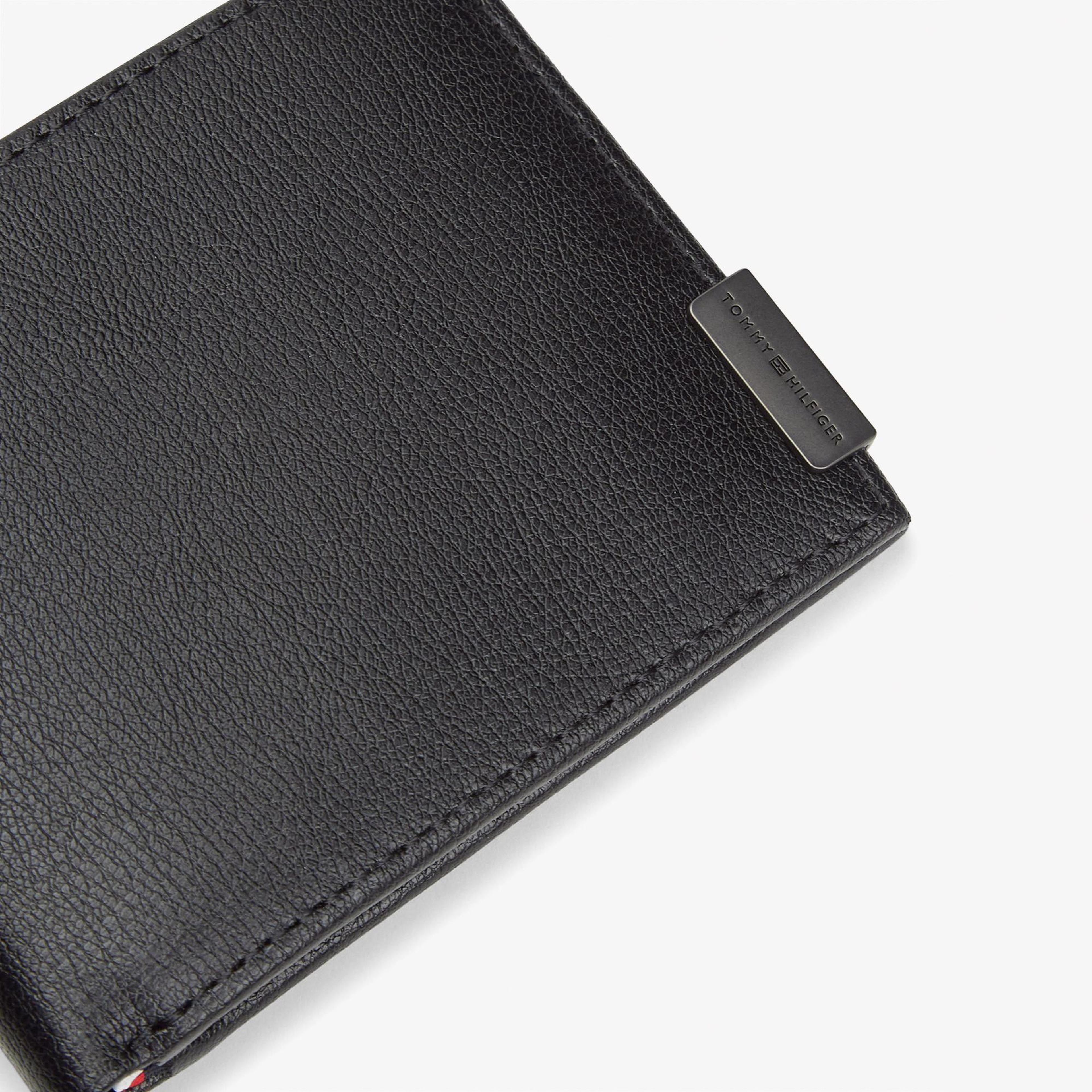 Tommy Hilfiger Hardware Erkek Siyah Cüzdan