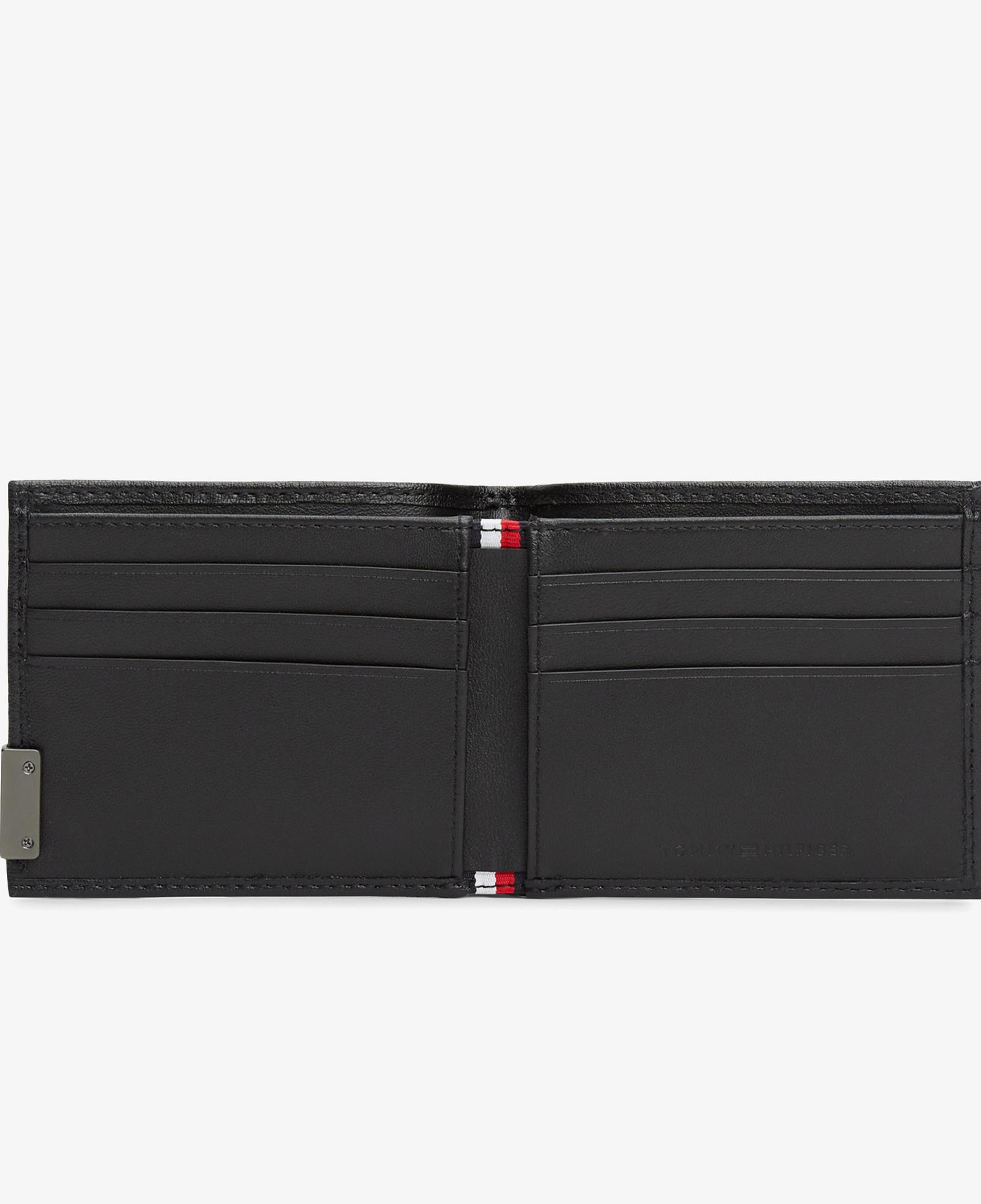 Tommy Hilfiger Hardware Erkek Siyah Cüzdan