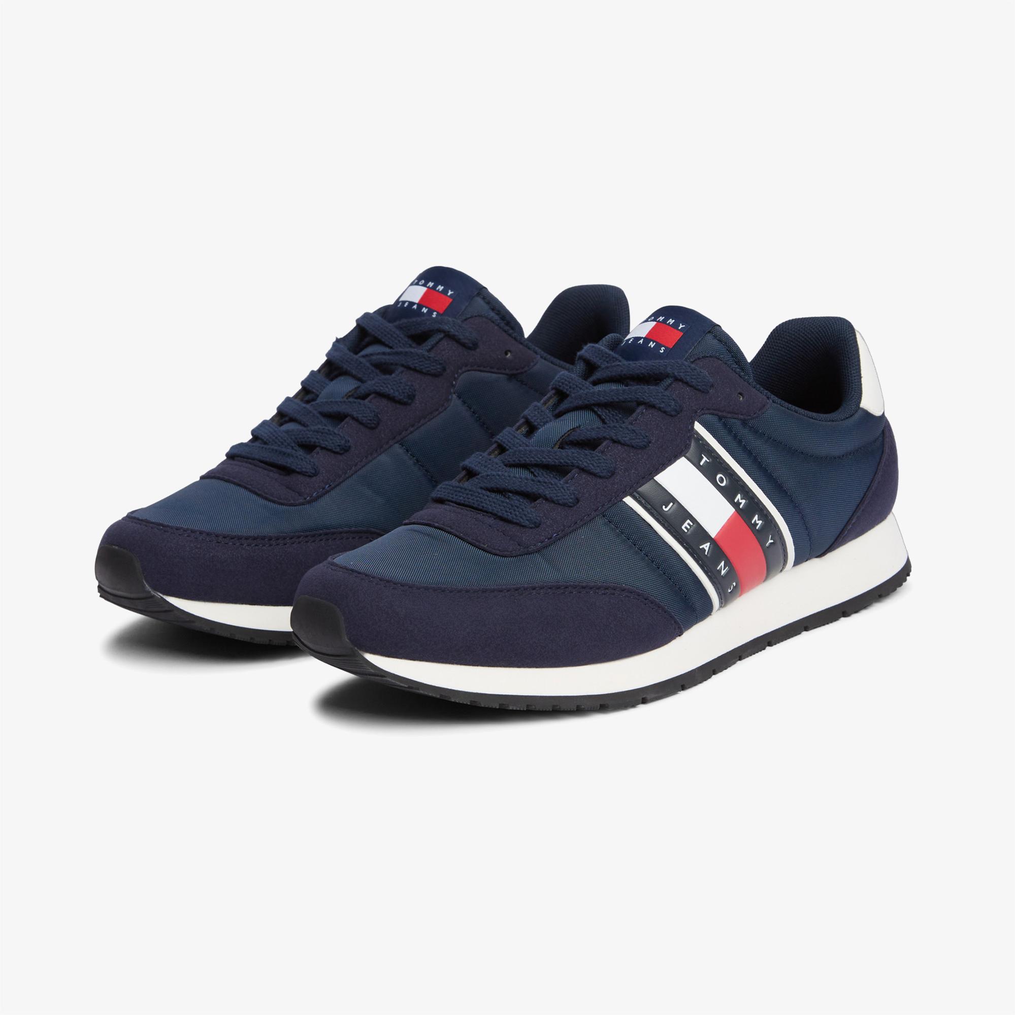 Tommy Hilfiger Carl Erkek Lacivert Sneaker