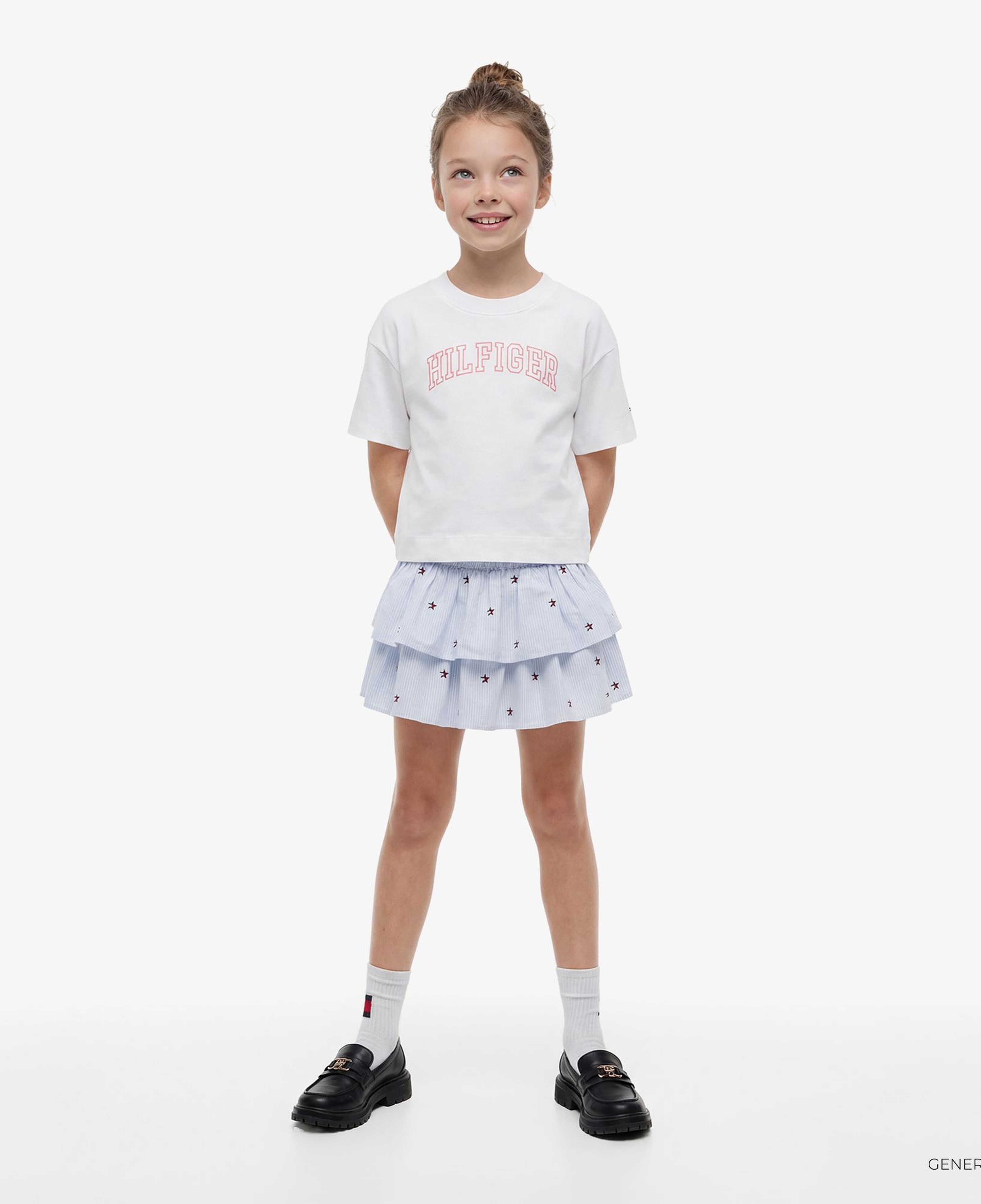 Tommy Hilfiger Varsity Çocuk Beyaz T-Shirt