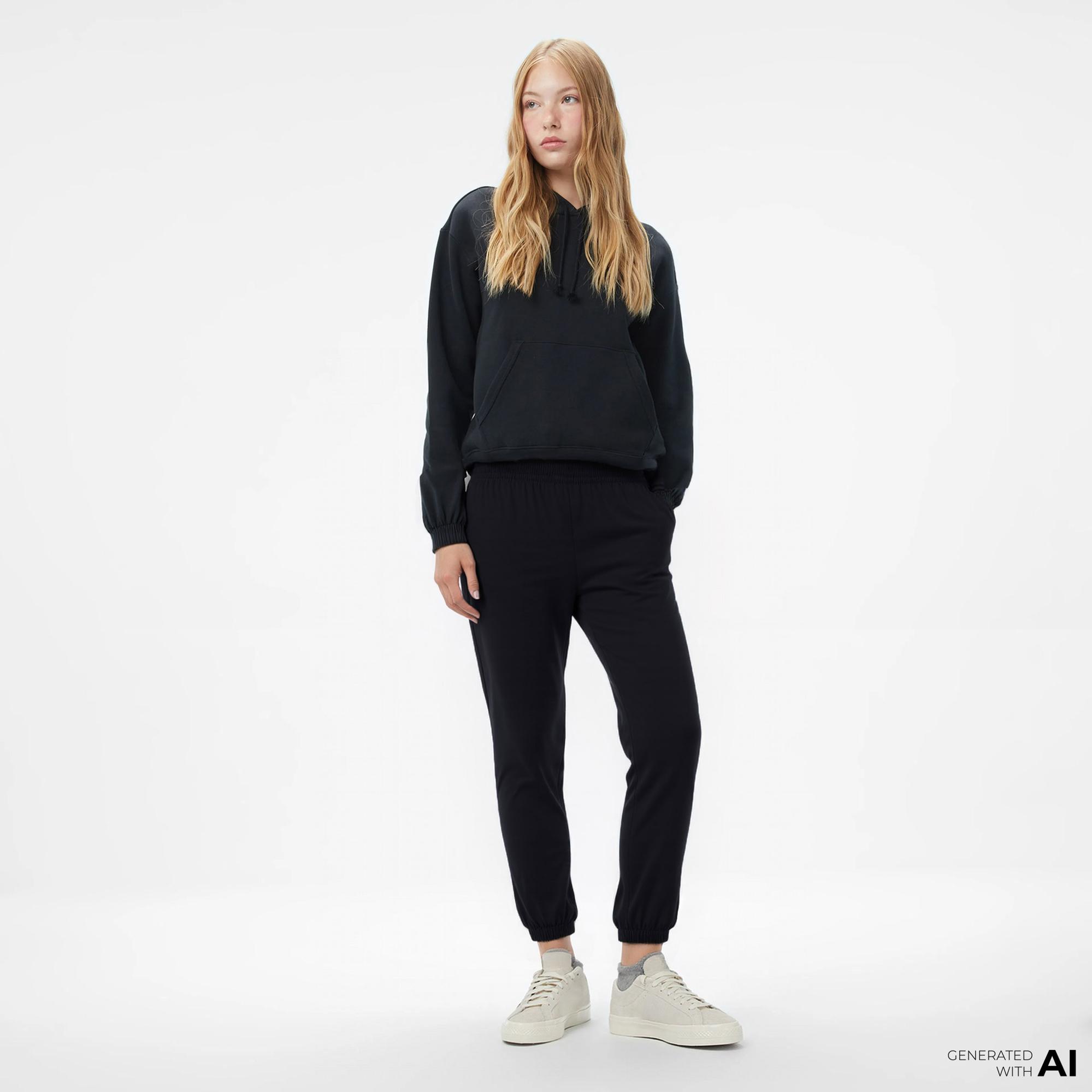 Lacoste Kadın Straight Fit Lacivert Eşofman Altı