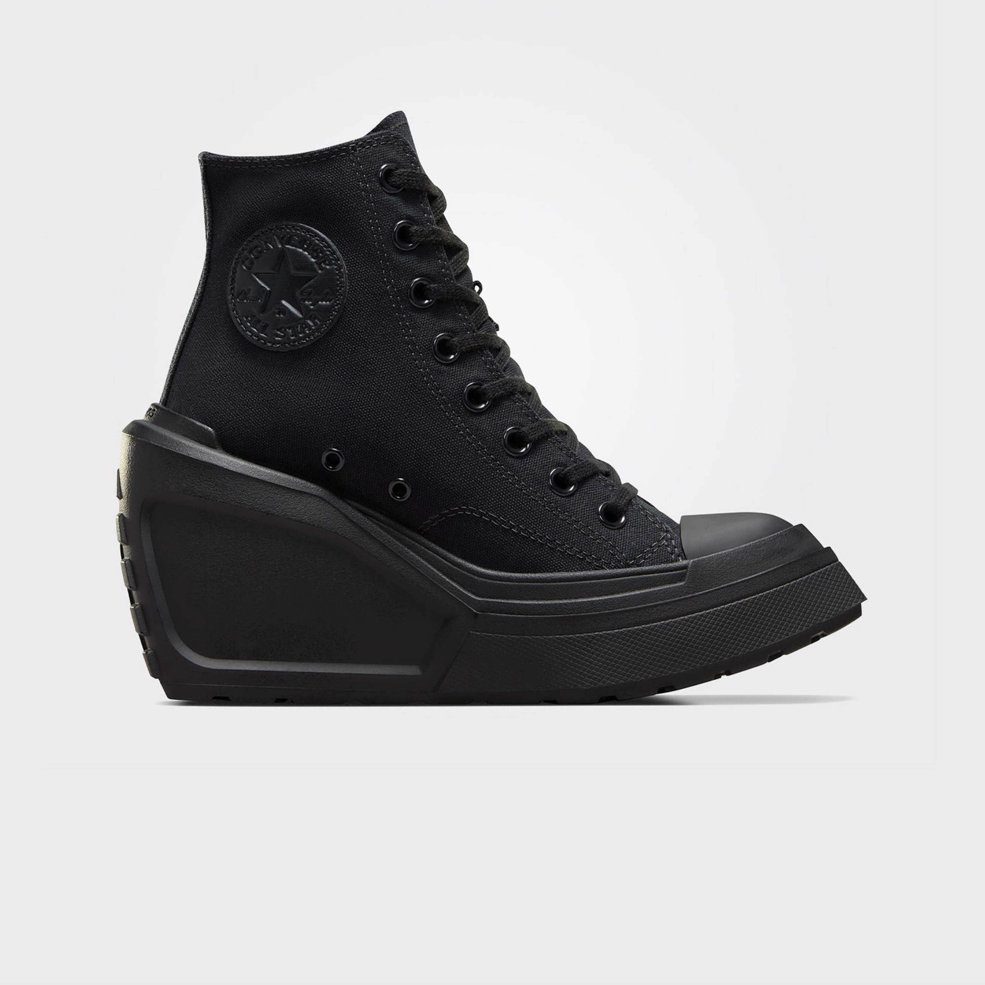 Converse Chuck 70 De Luxe Wedge Kadın Siyah Sneaker
