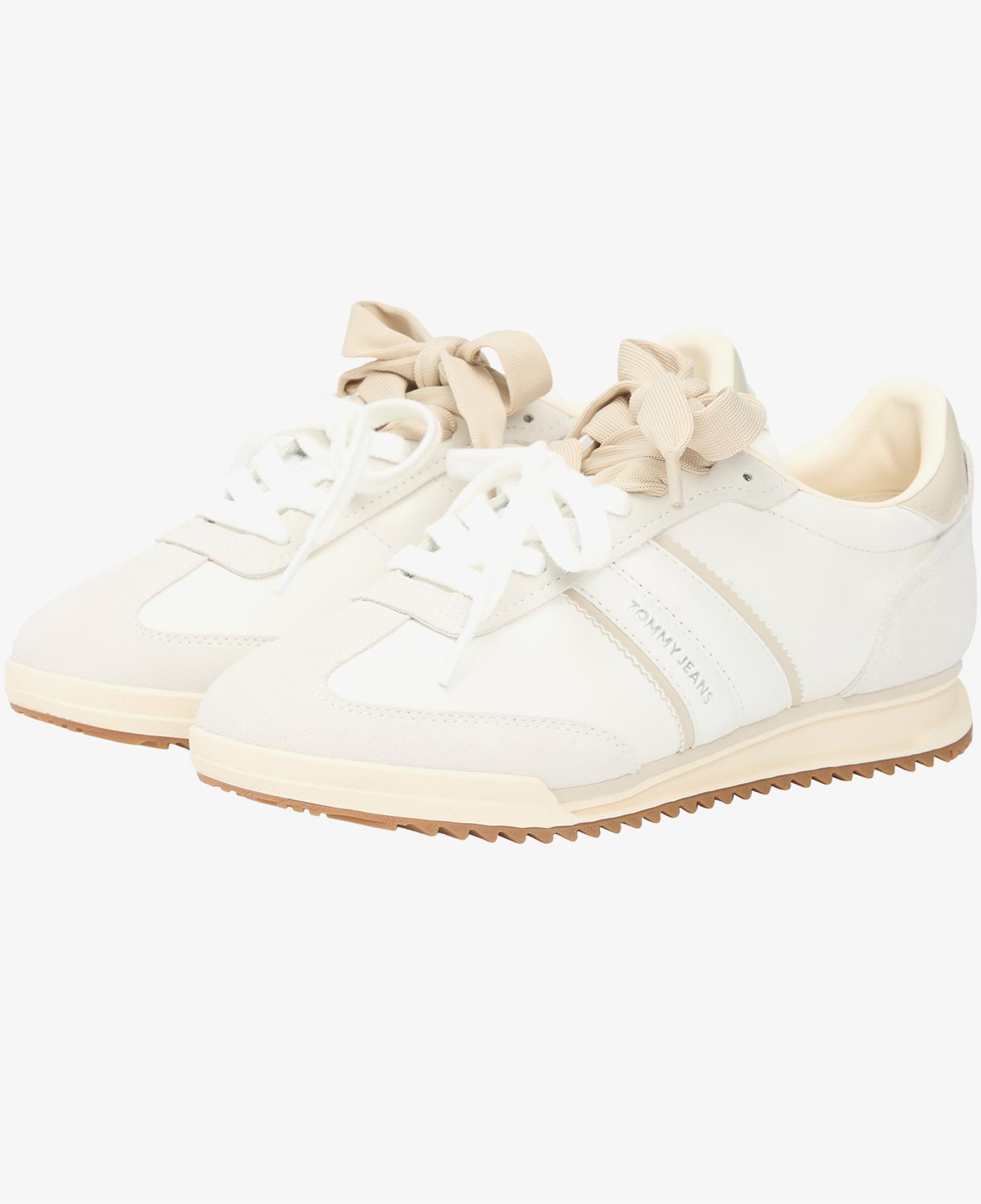 Tommy Hilfiger Alphacleat Kadın Bej Sneaker