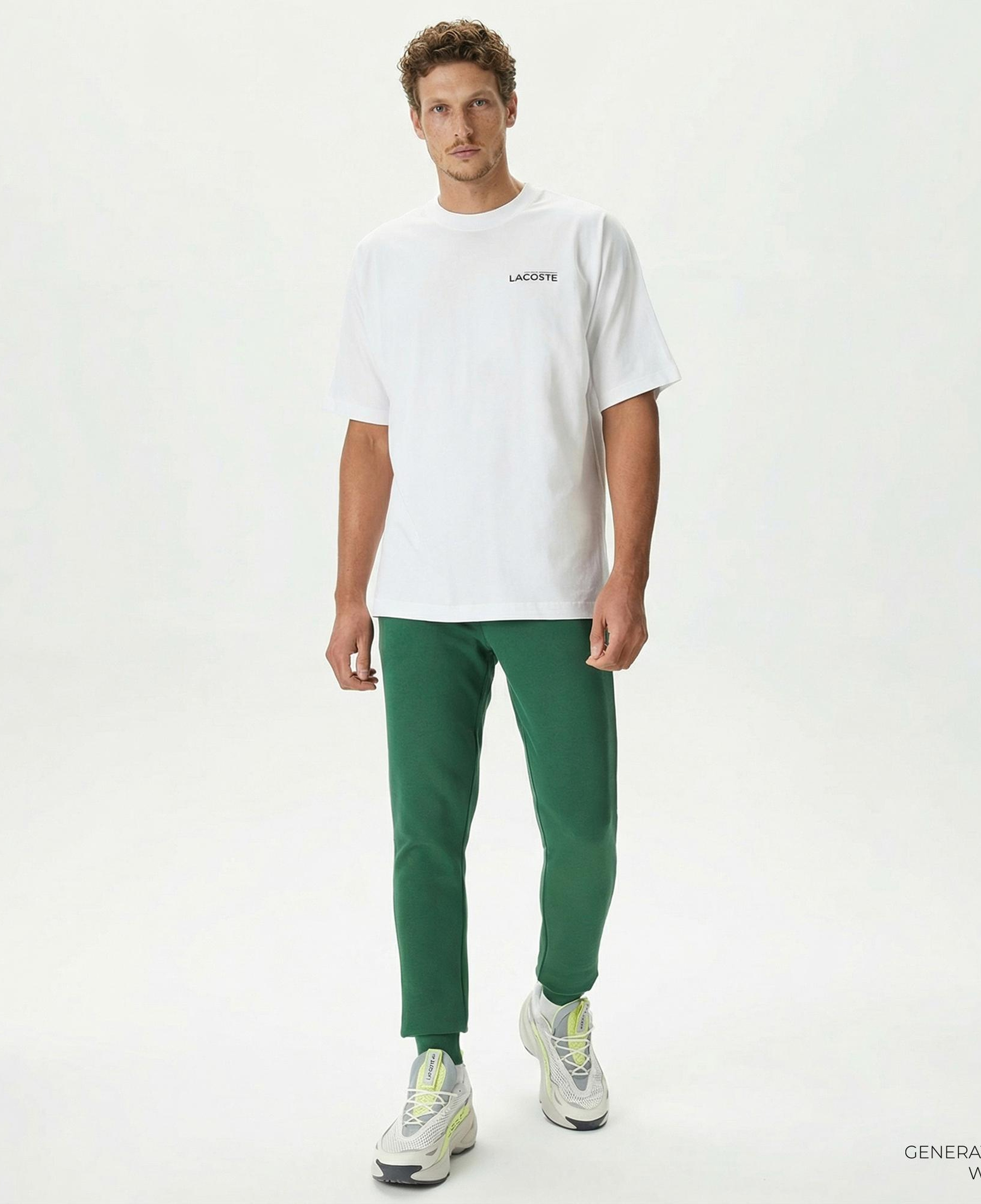 Lacoste Erkek Slim Fit Koyu Yeşil Eşofman Altı