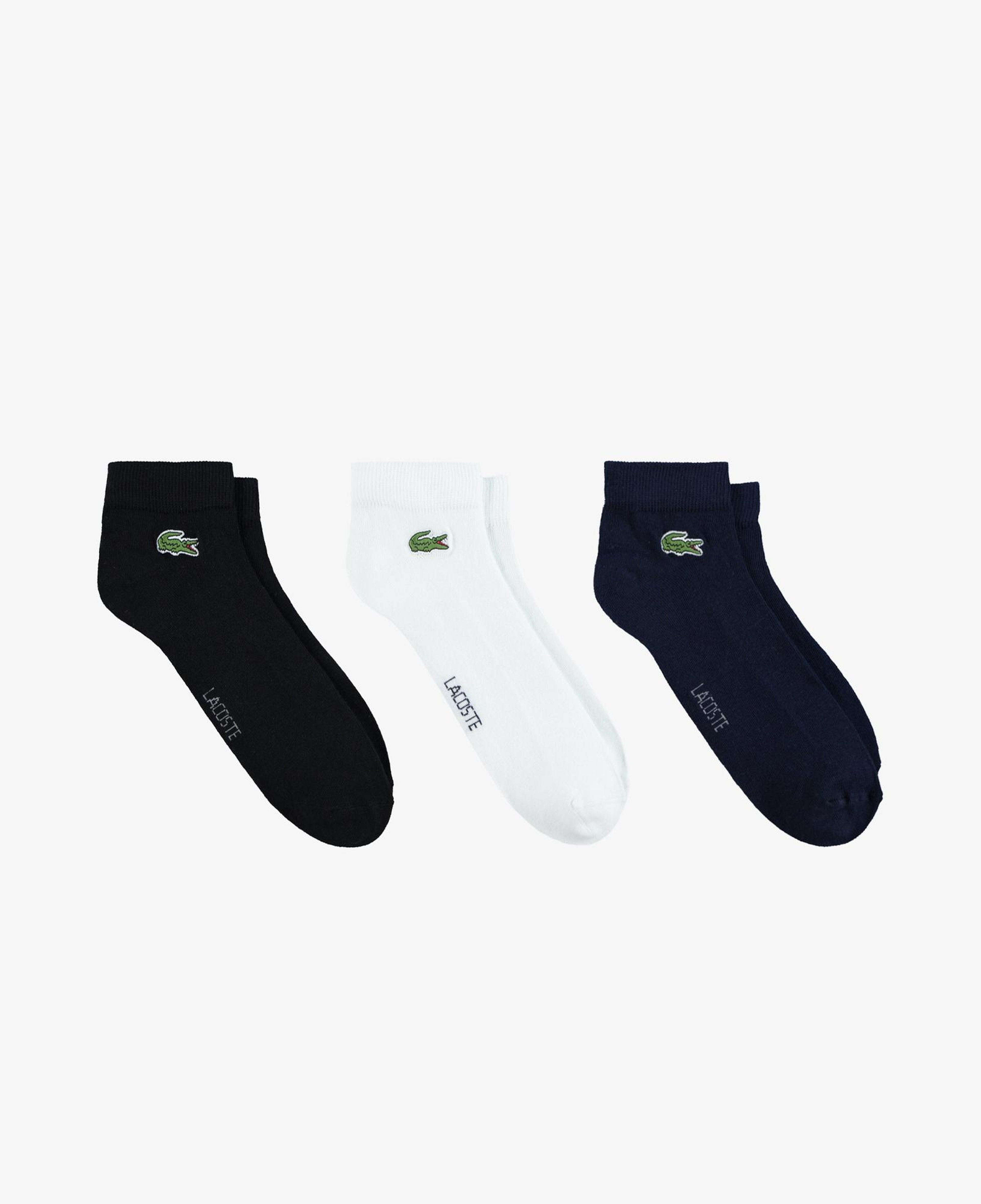 Lacoste Unisex 3'lü Renkli Çorap