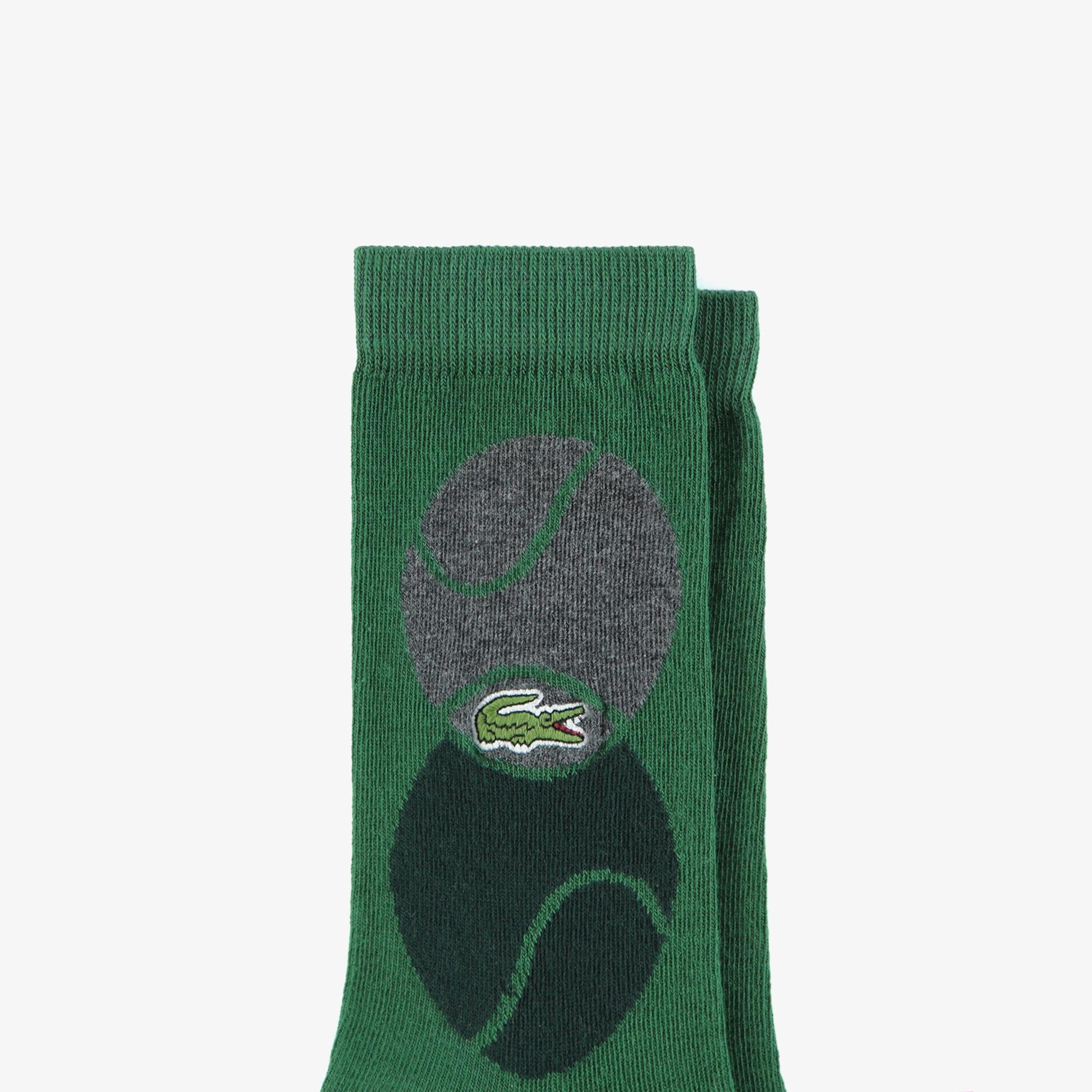 Lacoste Unisex Koyu Yeşil Çorap