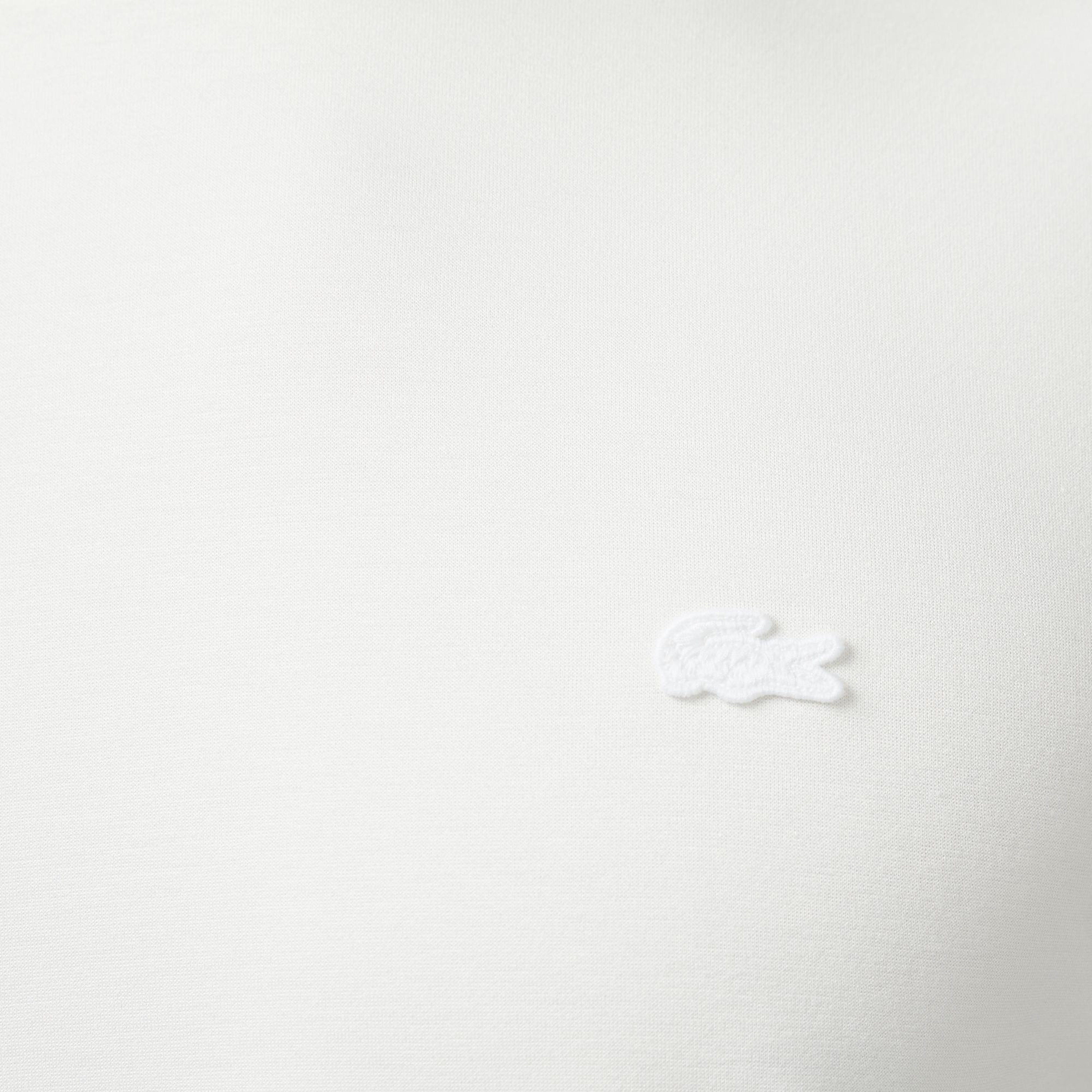 Lacoste Erkek Oversize Fit Bisiklet Yaka Beyaz T-Shirt