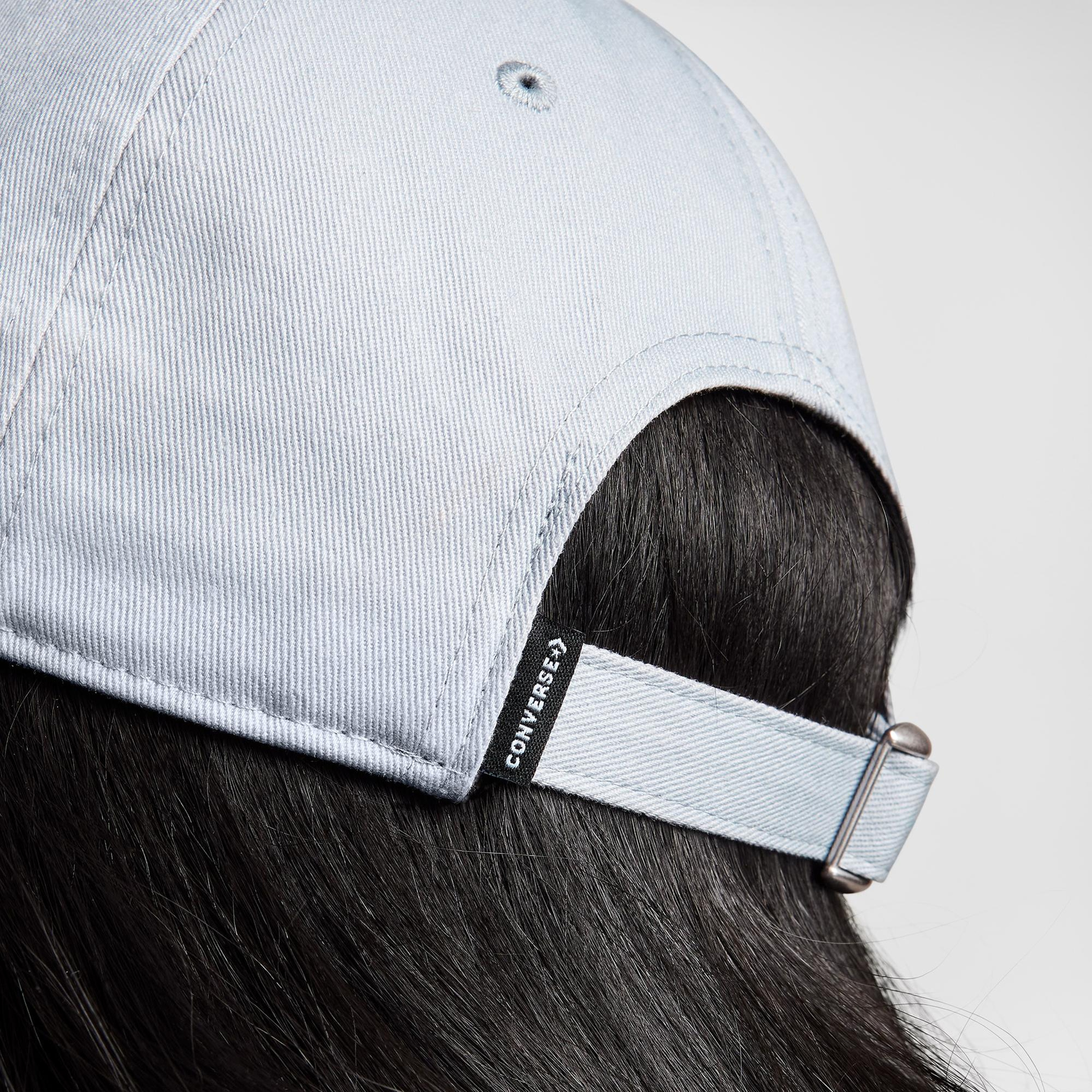 Converse Unisex Star Chevron Baseball Gri Şapka