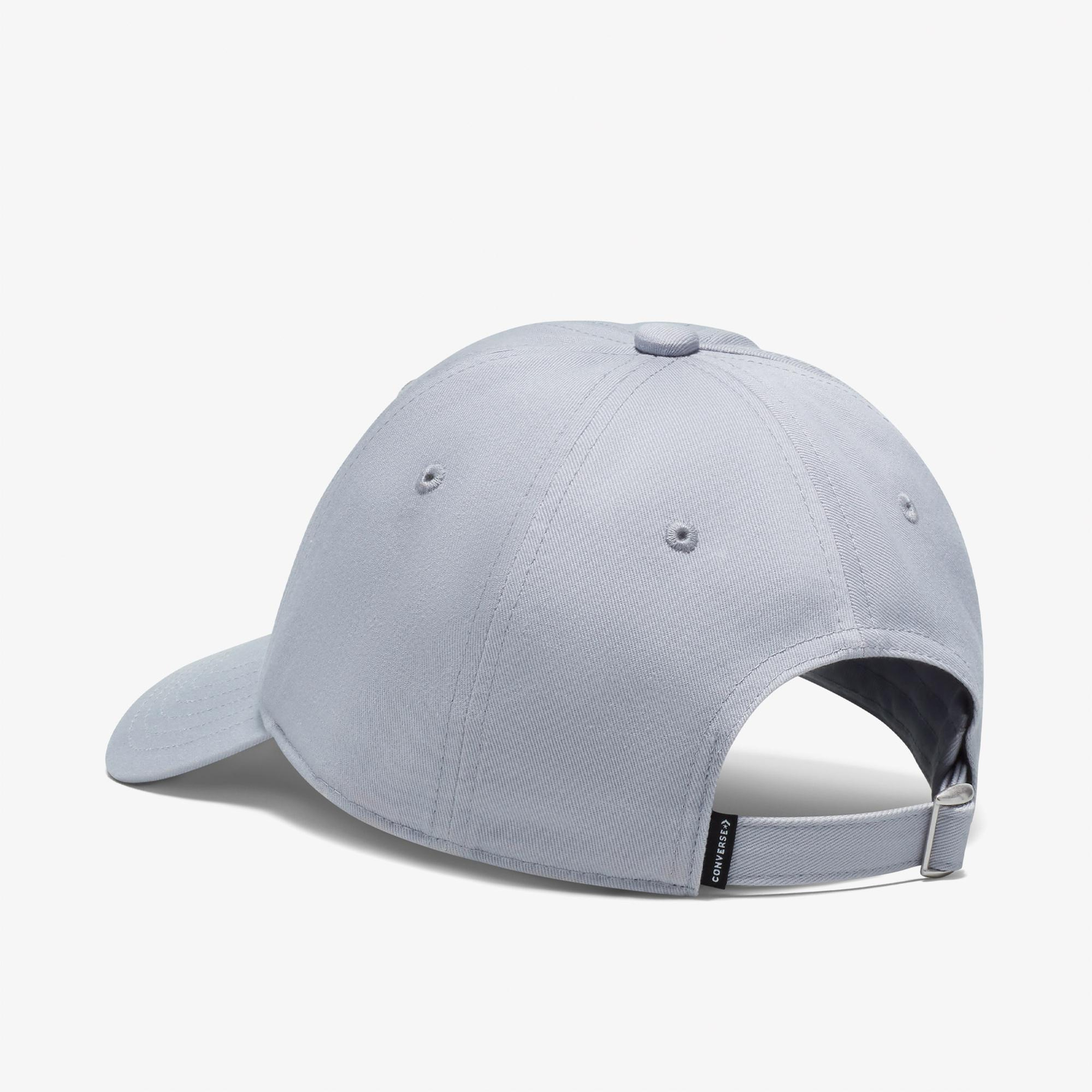 Converse Unisex Star Chevron Baseball Gri Şapka