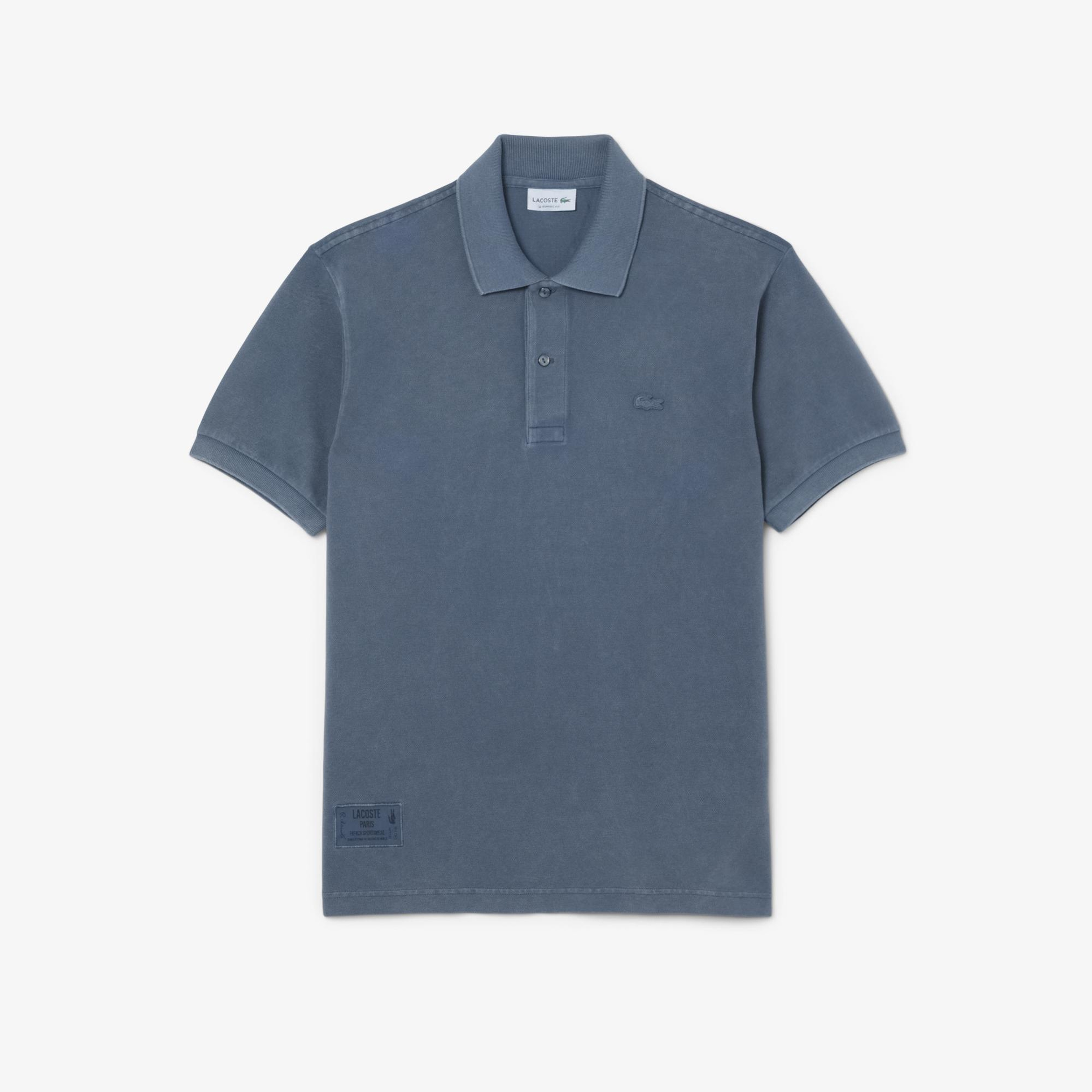 Lacoste L.12.12 Erkek Classic Fit Mavi Polo