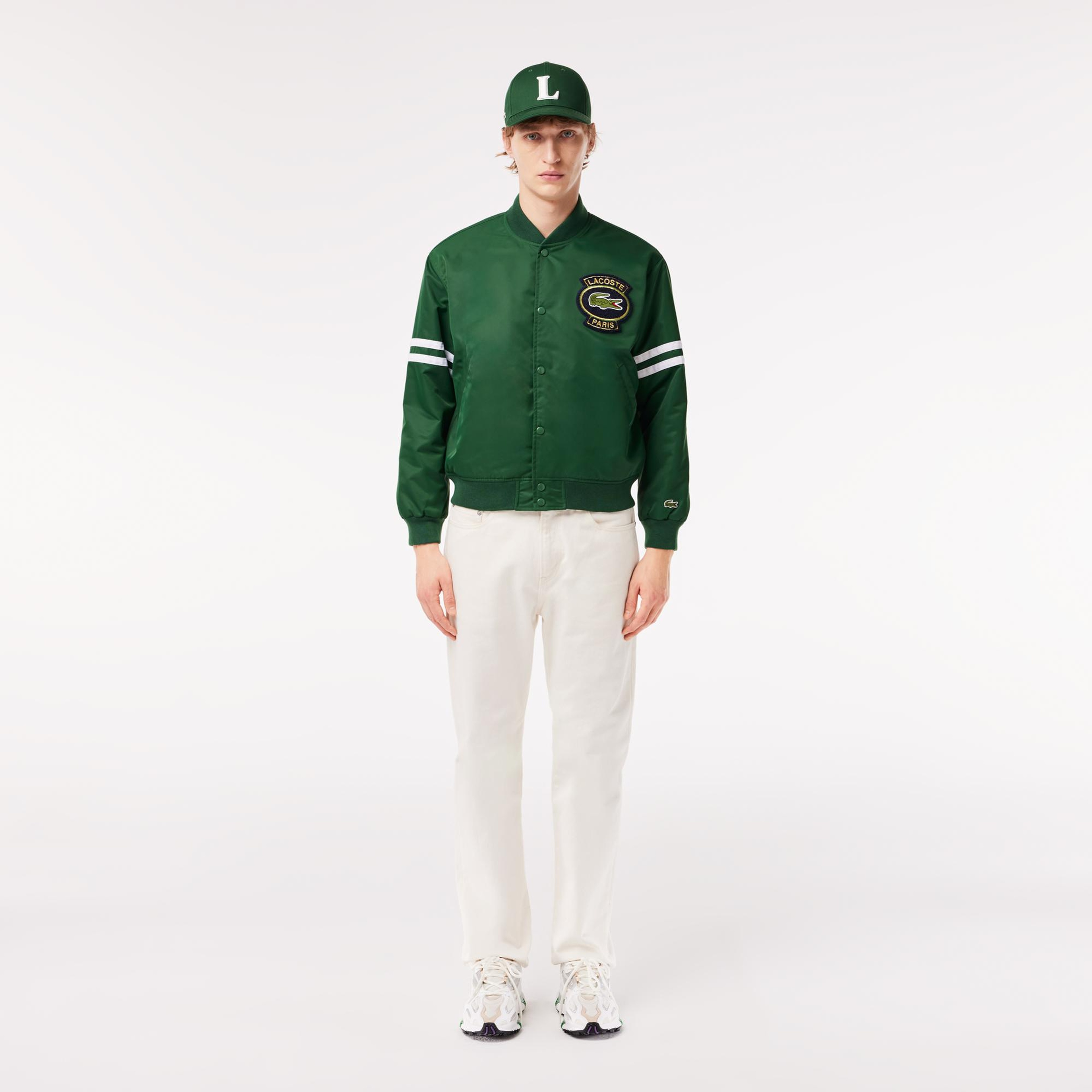 Lacoste Unisex Baskılı Yeşil Şapka