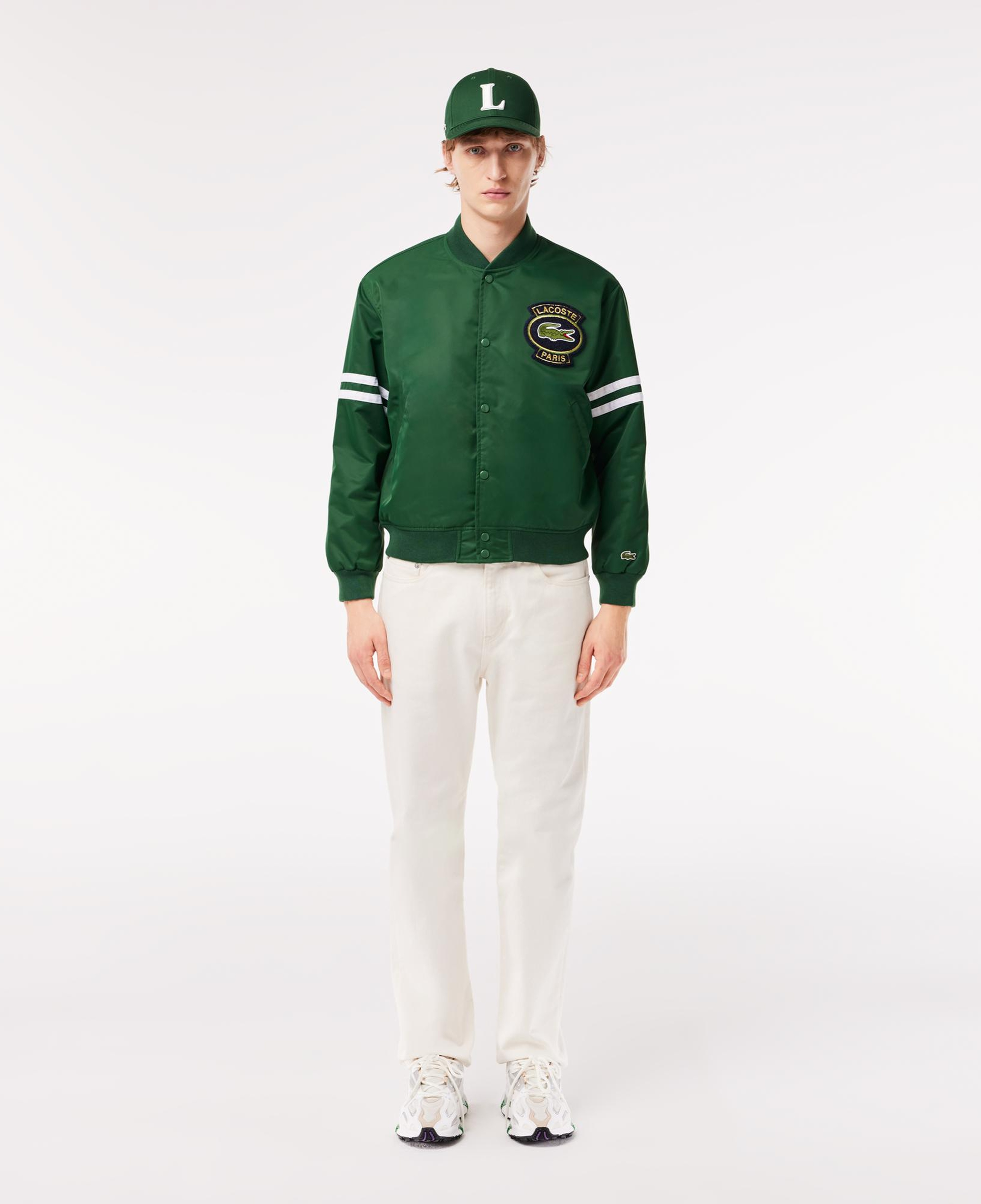 Lacoste Unisex Baskılı Yeşil Şapka