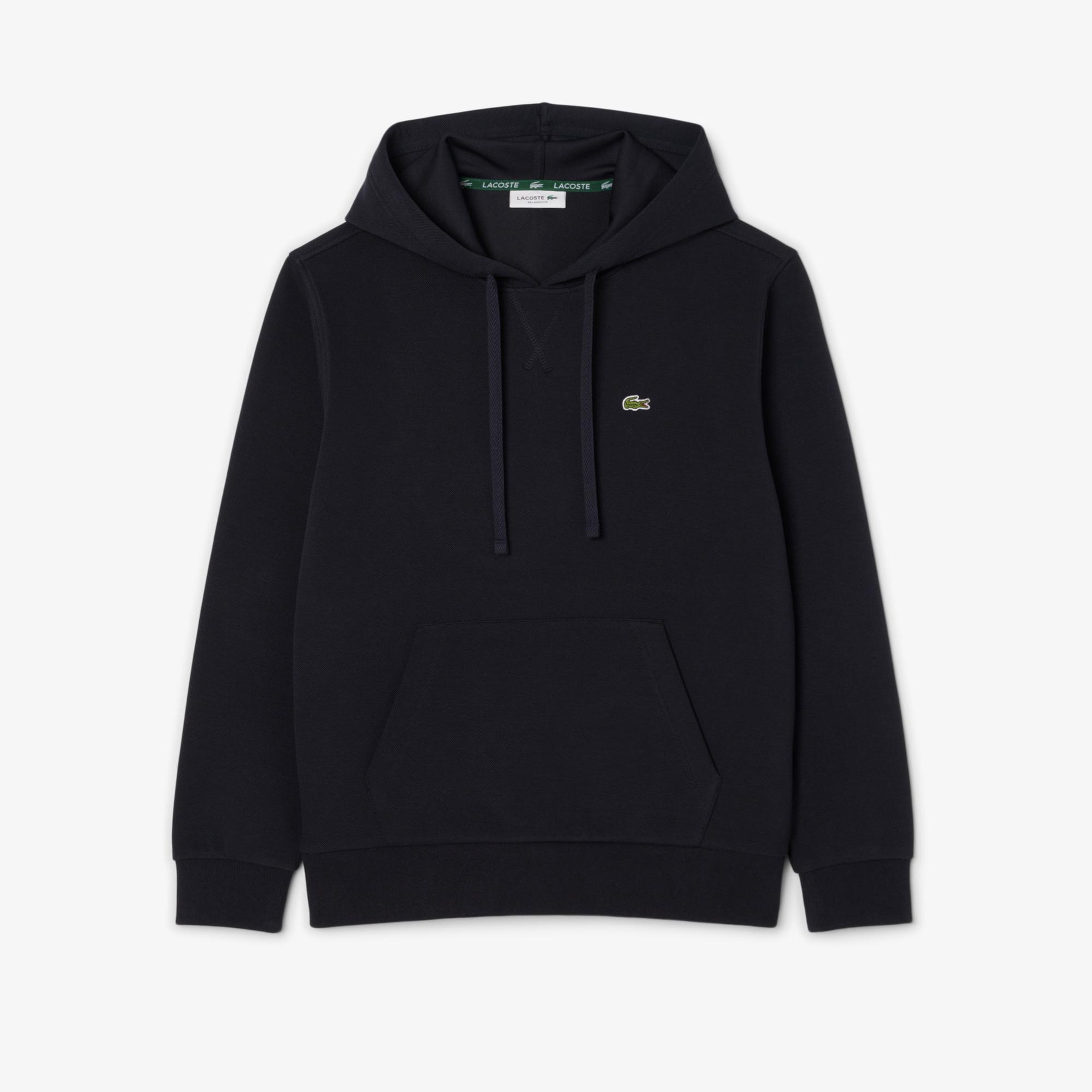 Lacoste Kadın Relaxed Fit Kapüşonlu Lacivert Sweatshirt