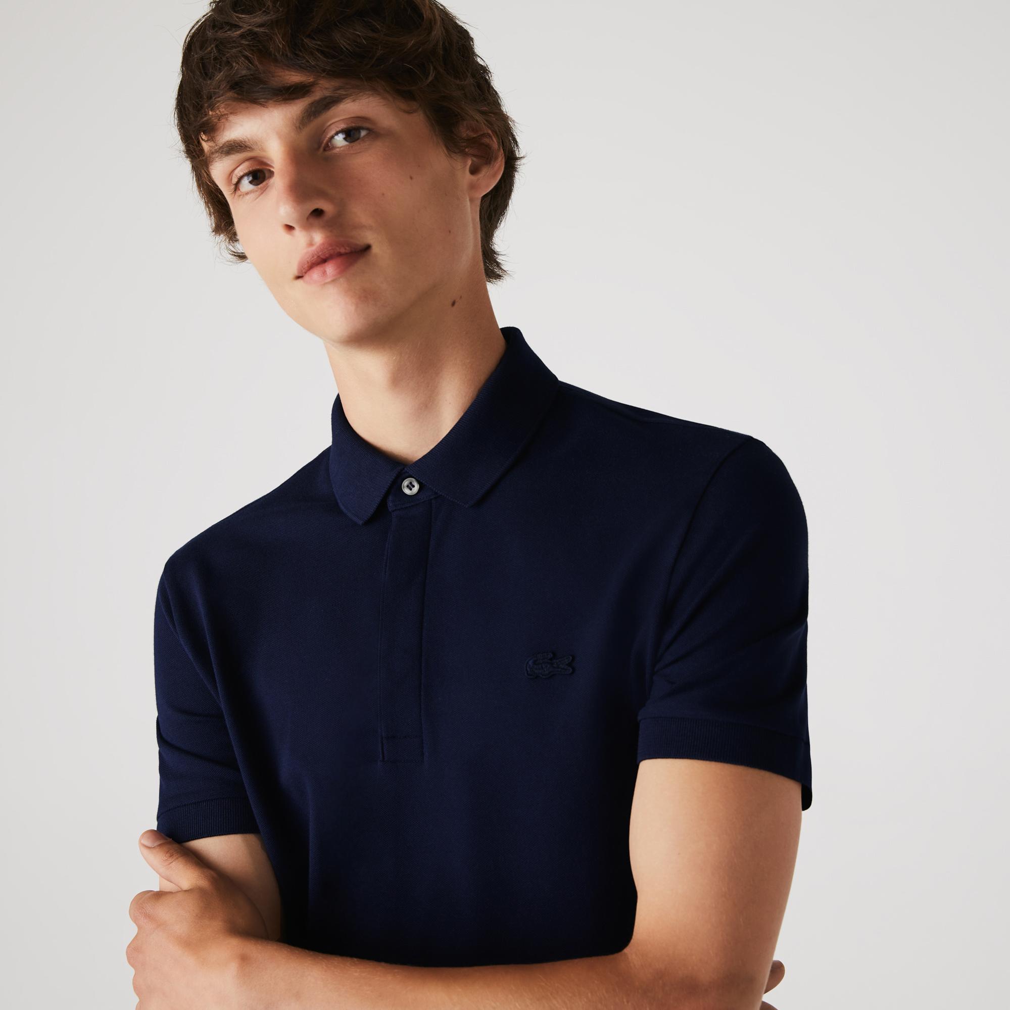 Lacoste Paris Erkek Regular Fit Lacivert Polo
