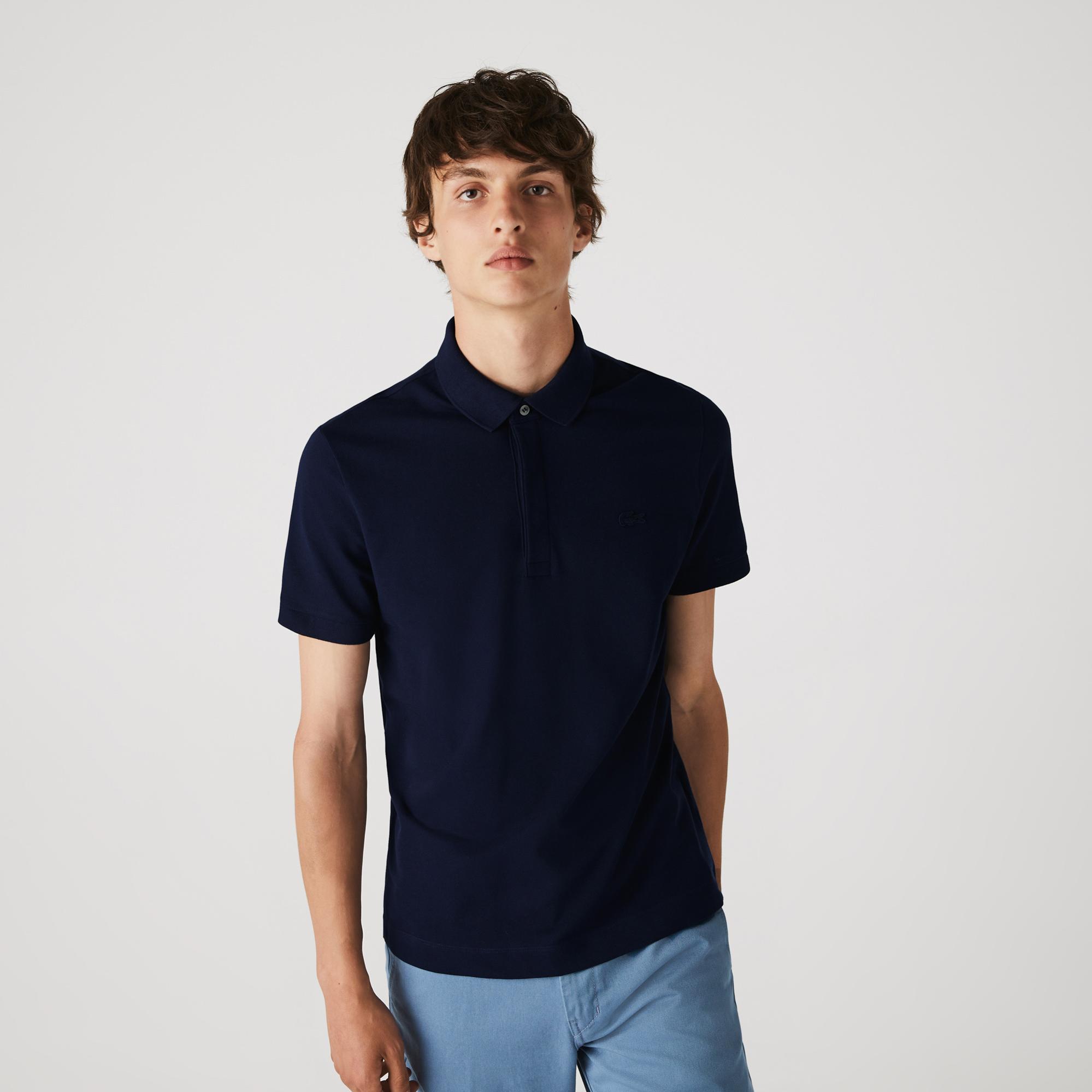 Lacoste Paris Erkek Regular Fit Lacivert Polo