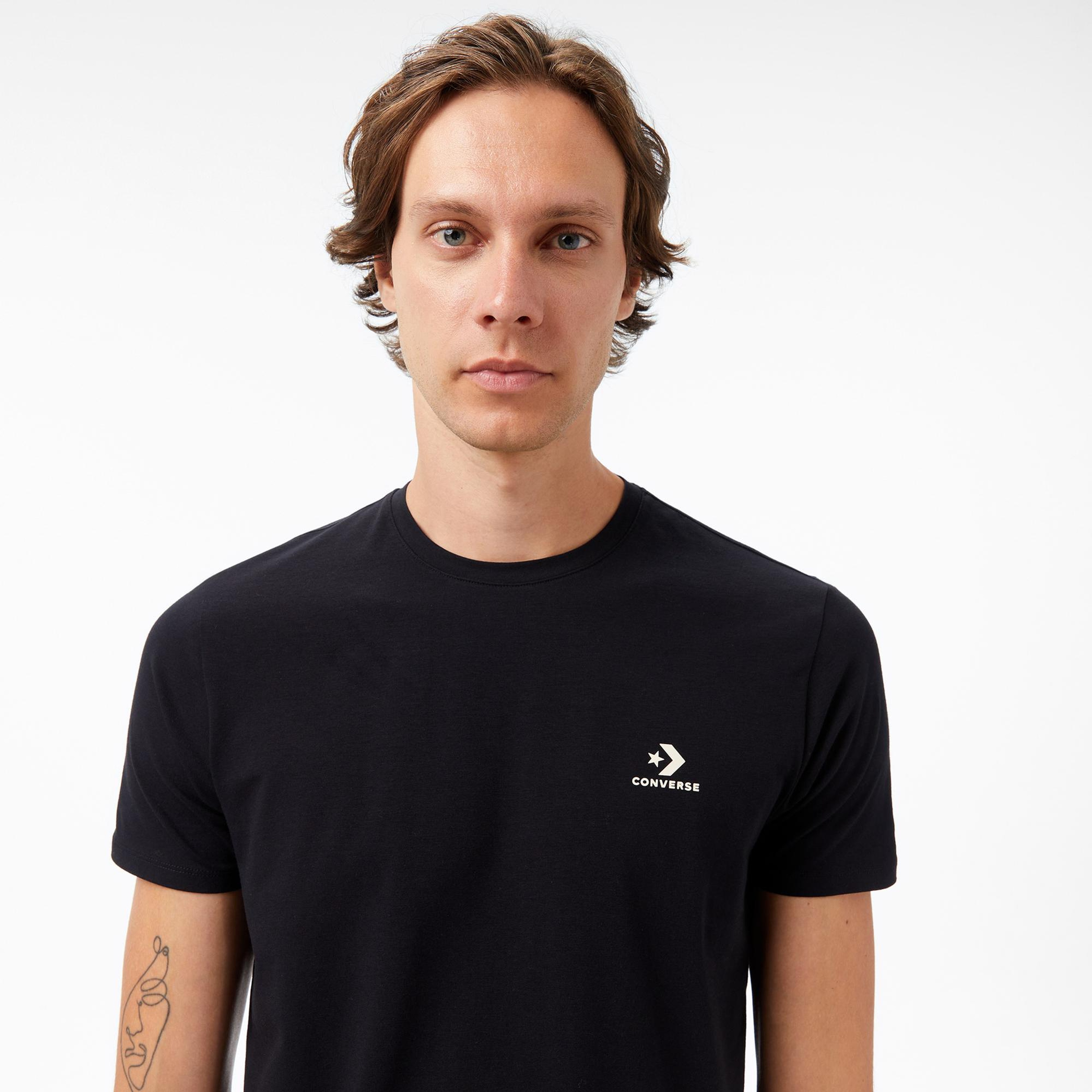 Converse Erkek Siyah T-Shirt